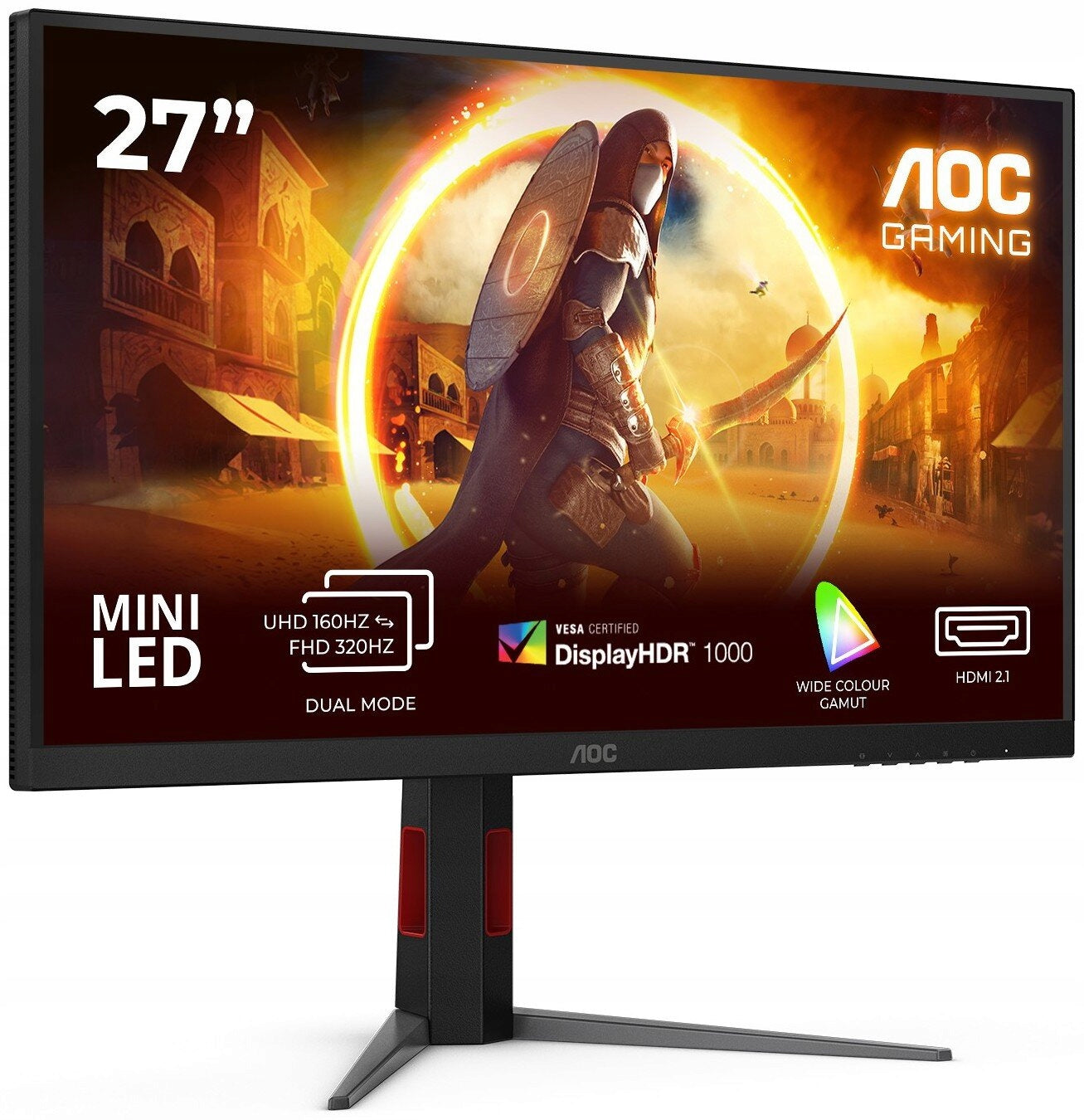LED monitor AOC U27G4XM 3840 x 2160 px IPS / PLS Brand AOC