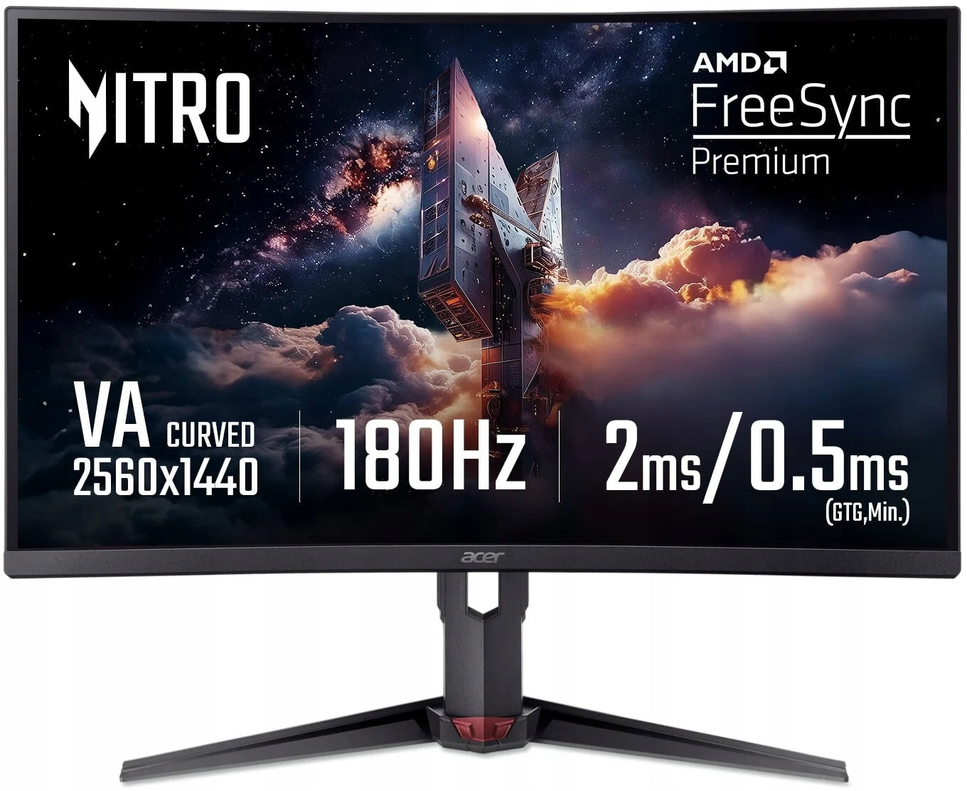 LED monitor Acer UM.HX3EE.207 27" 2560 x 1440 px VA