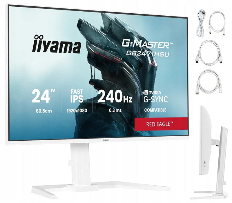 LED monitor iiyama GB2471HSU-W1 23,8" 1920 x 1080 px IPS / PLS