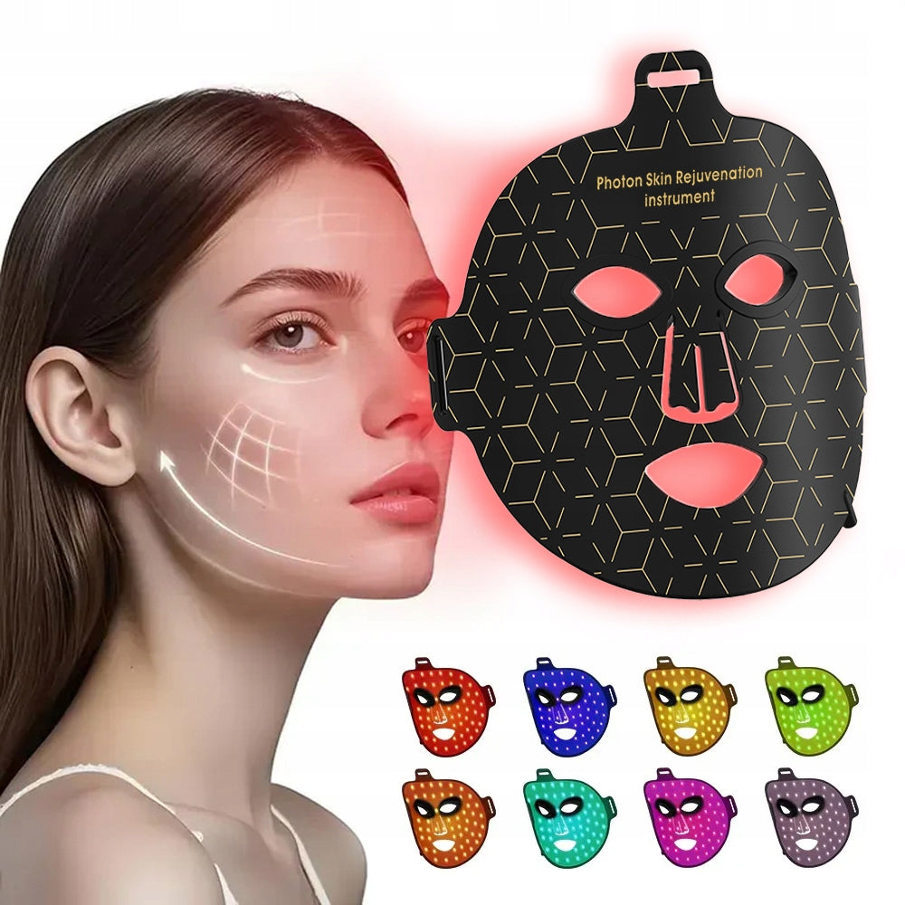 LED photon mask for face PHOTOTHERAPY home skin care 8 colors Packaging status original