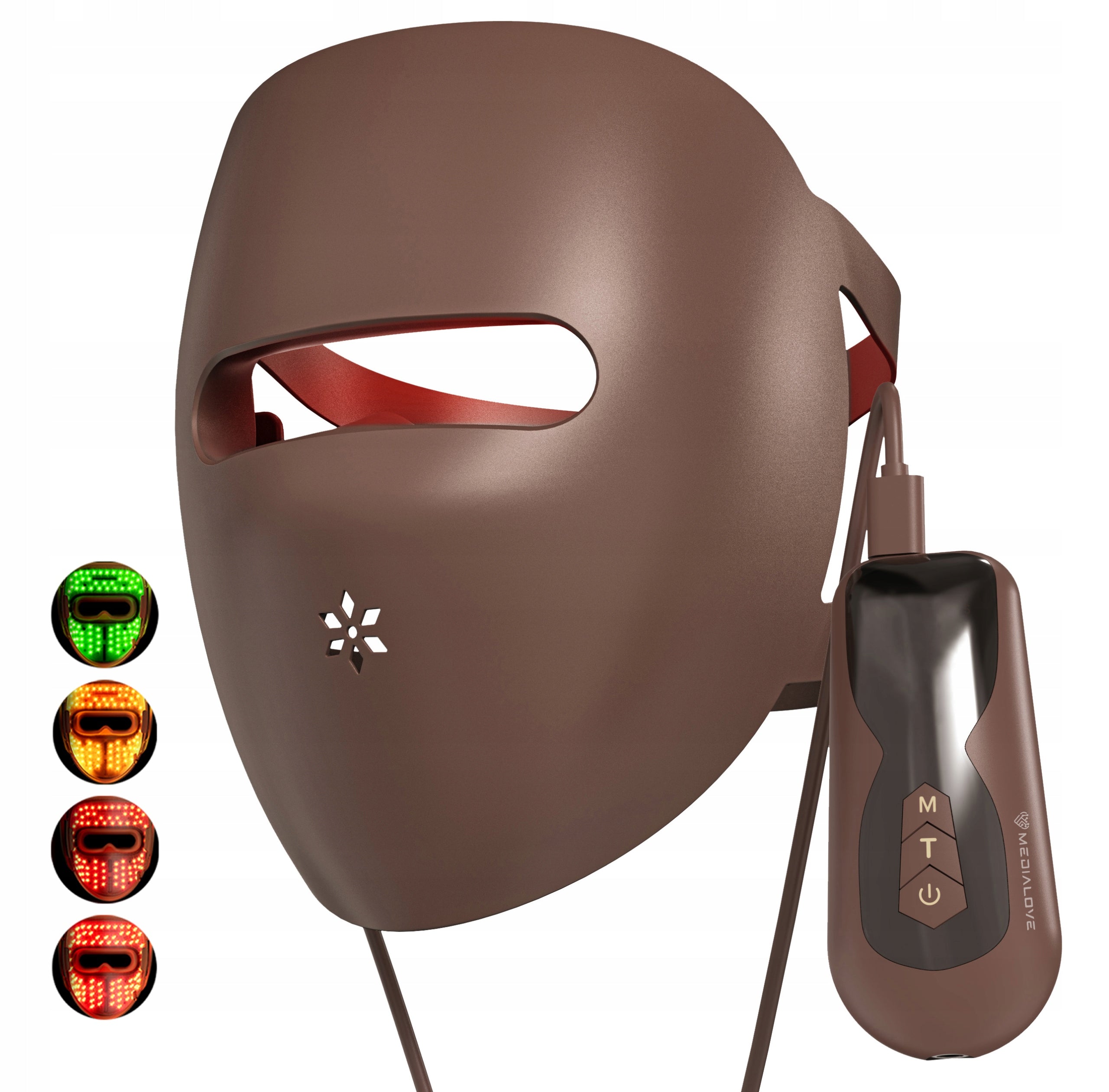 LED photon mask for face PHOTOTHERAPY home skin care diodes
