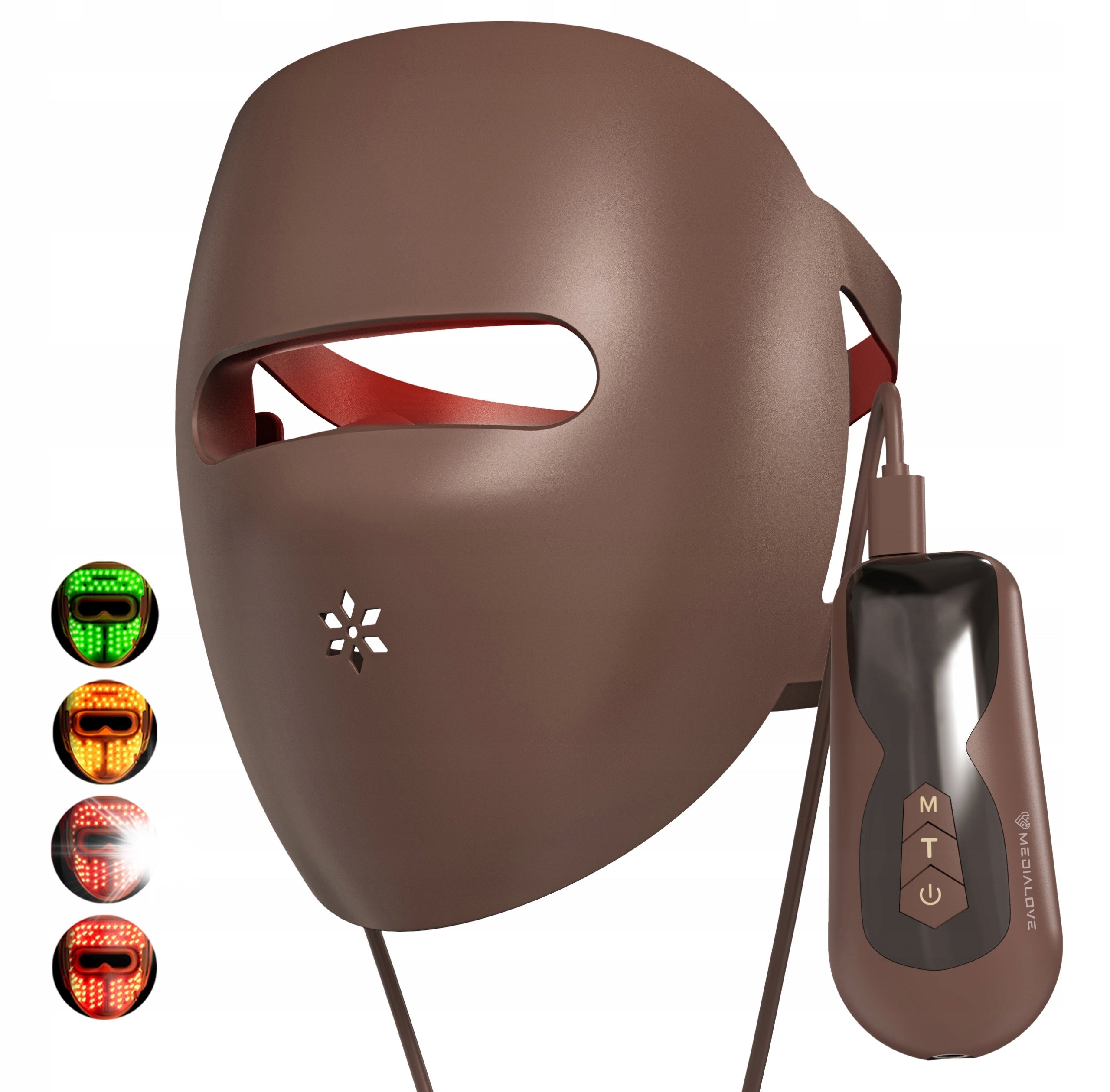 LED photon mask for face PHOTOTHERAPY home skin care diodes