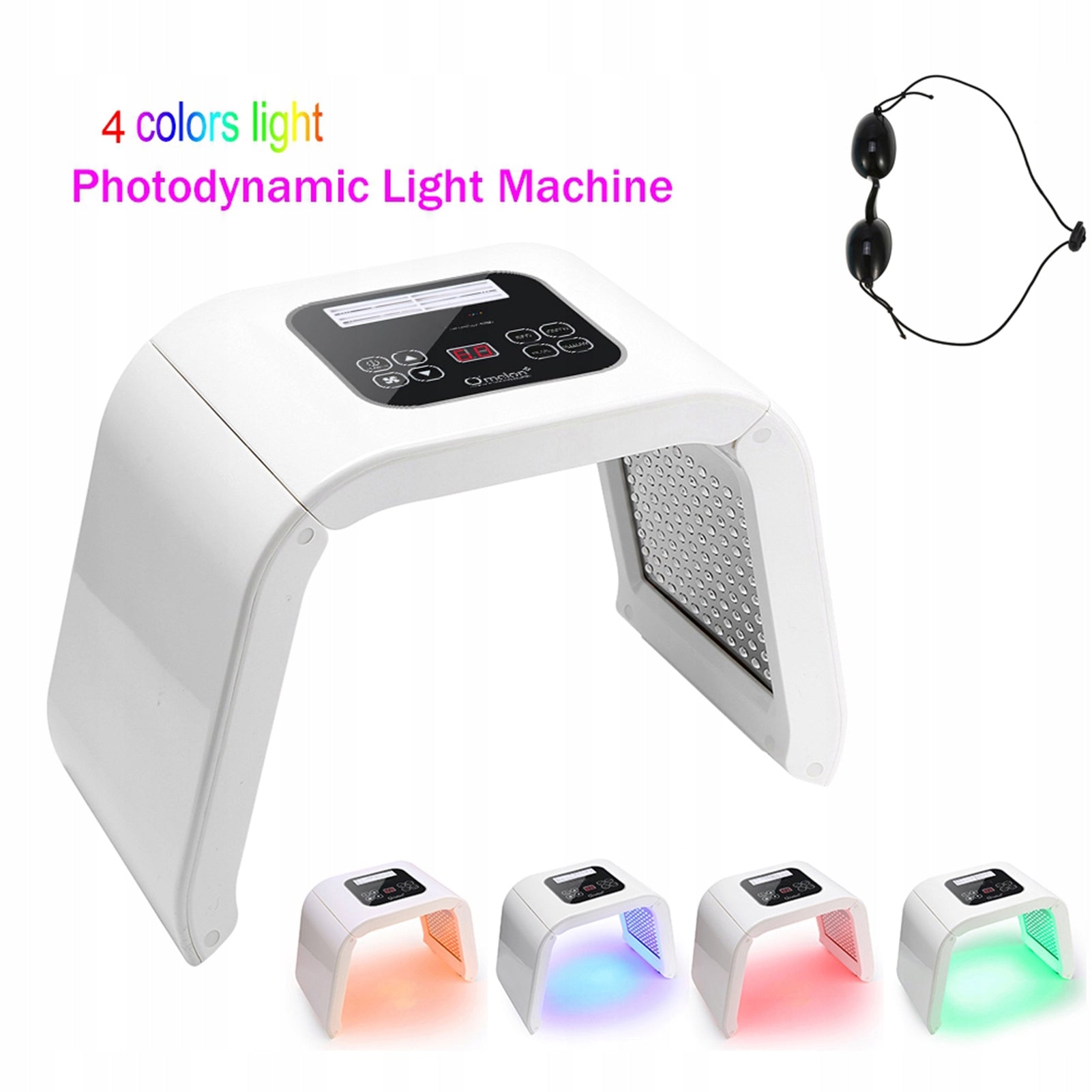 LED photon mask for face acne care light therapy wrinkles Manufacturer code 202407