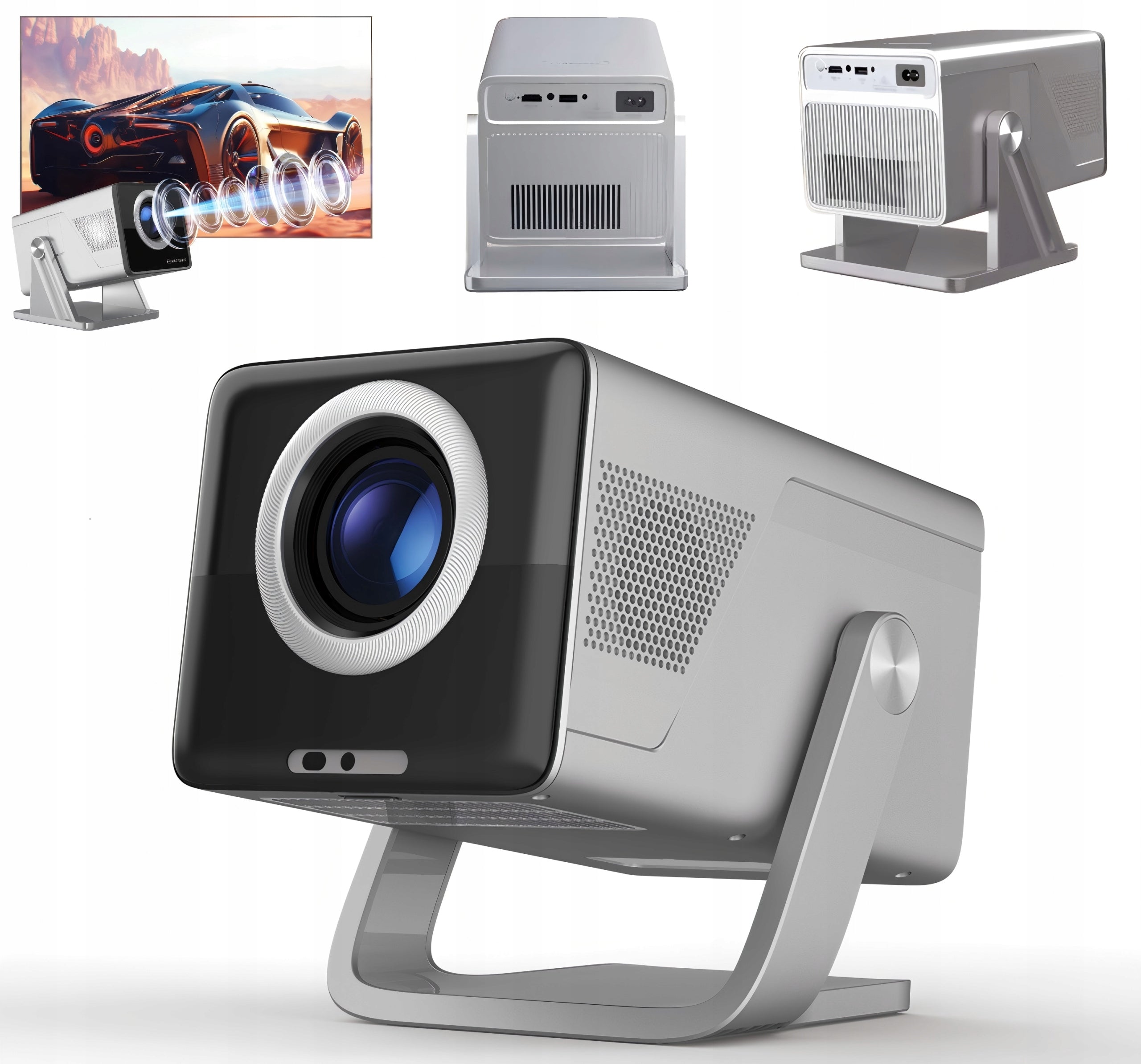 LED projector Magcubic X7 silver 1920 x 1080 (FHD)