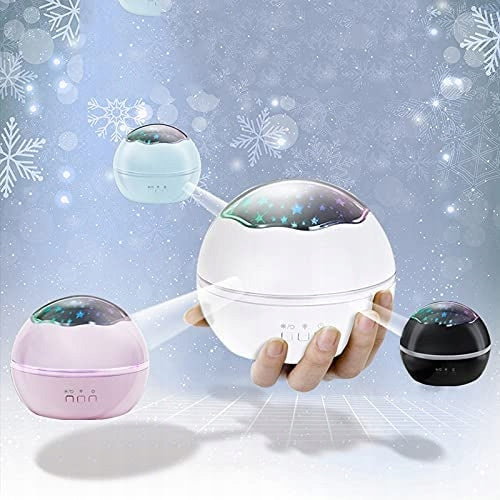 LED projector with starry sky, night light EAN (GTIN) 5903639690763