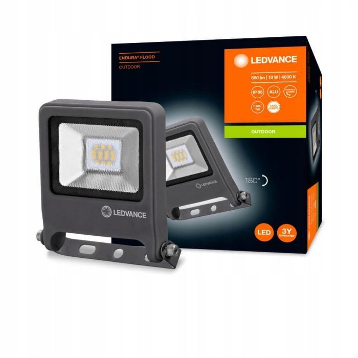 LEDVANCE Floodlight 10W 4000K IP65 ENDURA LED