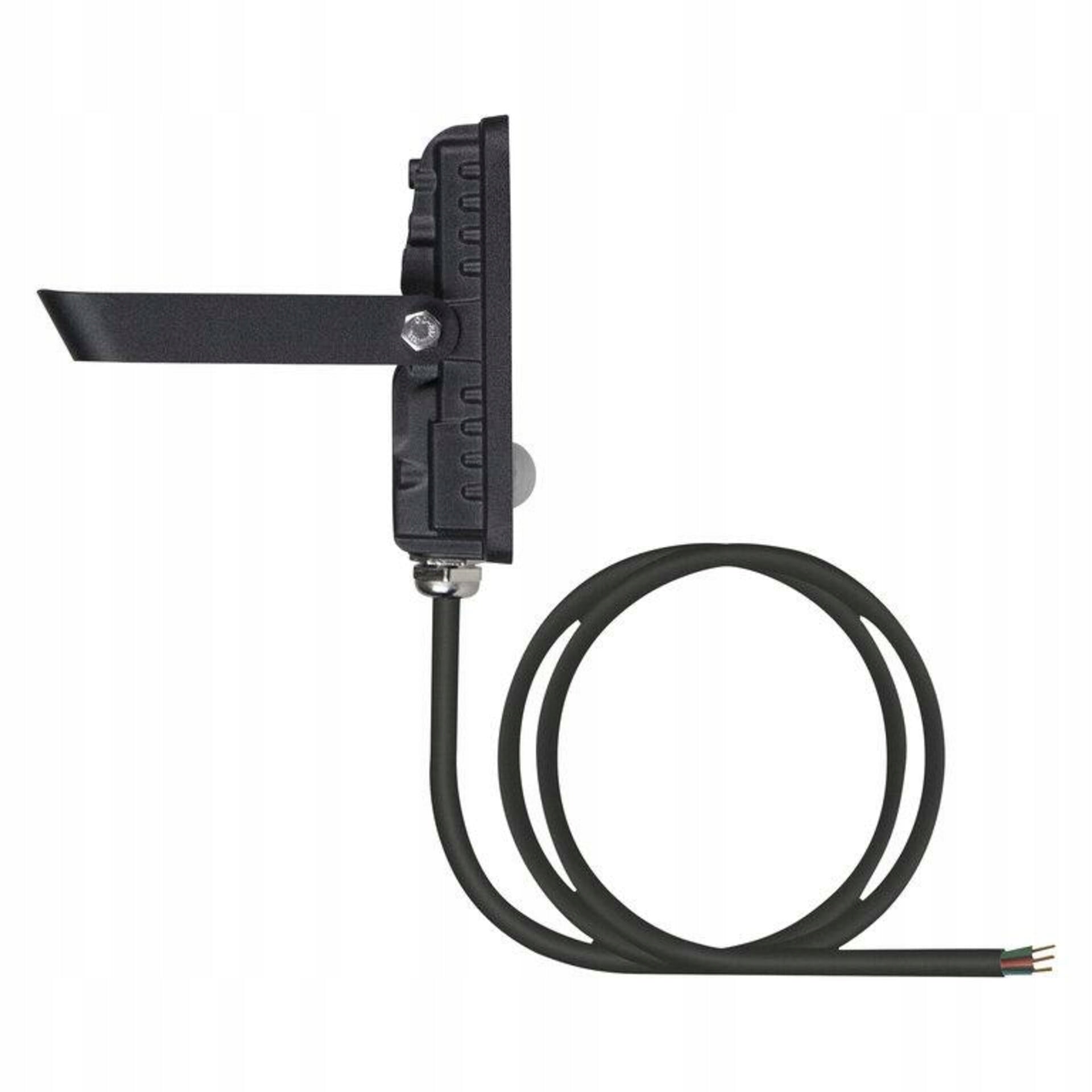 LEDVANCE LED reflektor Floodlight 10W 4000K, čidlo, IP65, černý, 900 lm Color white