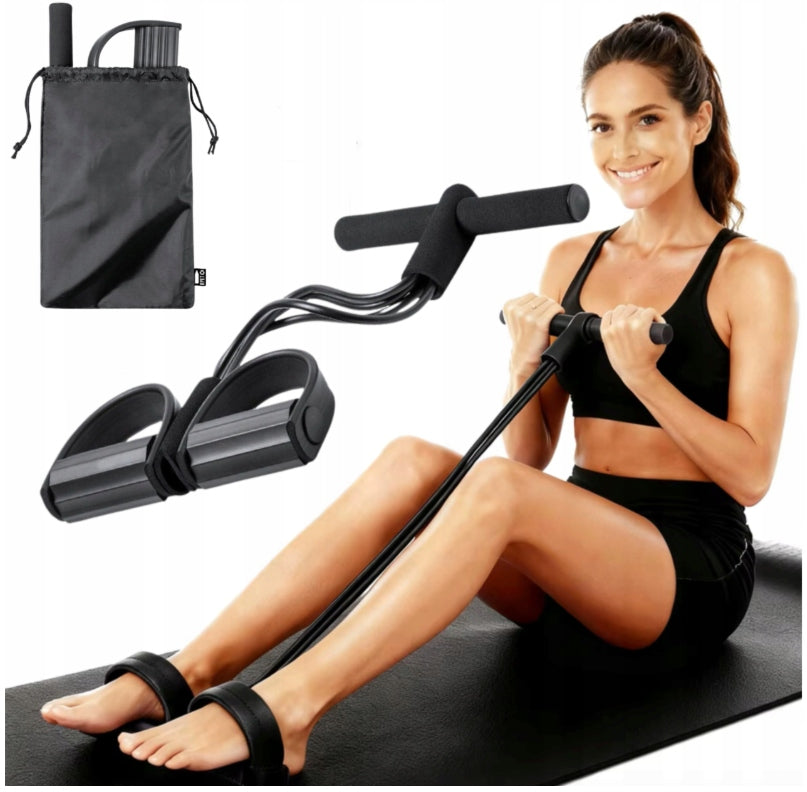 LEG EXTENDER THIGH HANDS ABDOMINAL HANDS Tape Resistance Rubber for Training