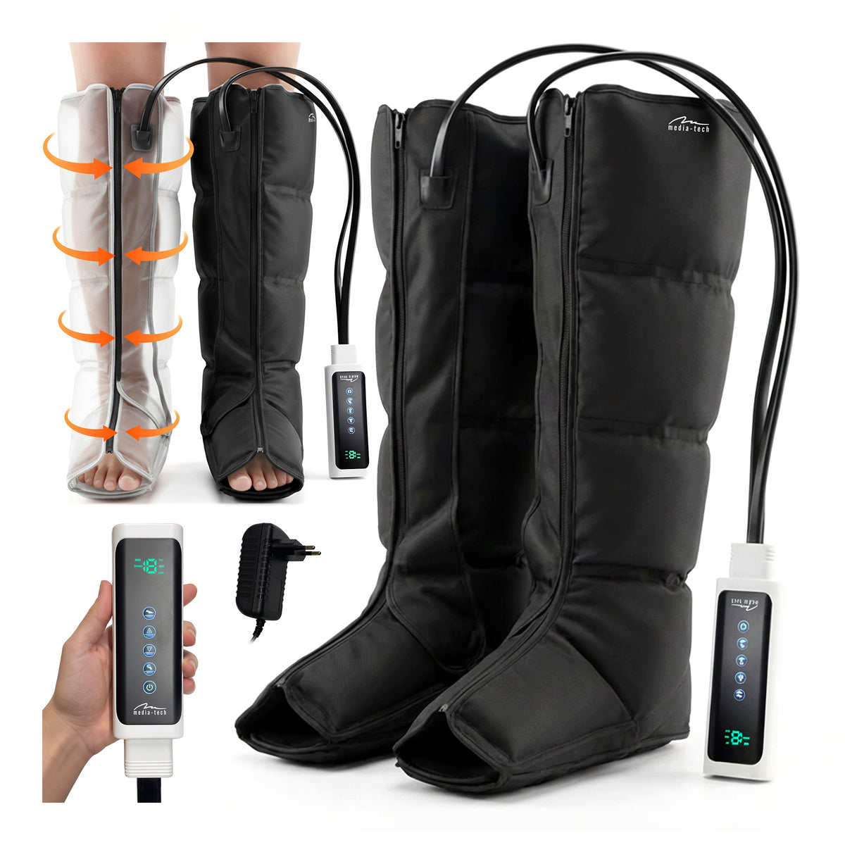 LEG LYMPHATIC MASSAGER DRAINAGE FOR PRE-THERAPY WIRELESS WARMING