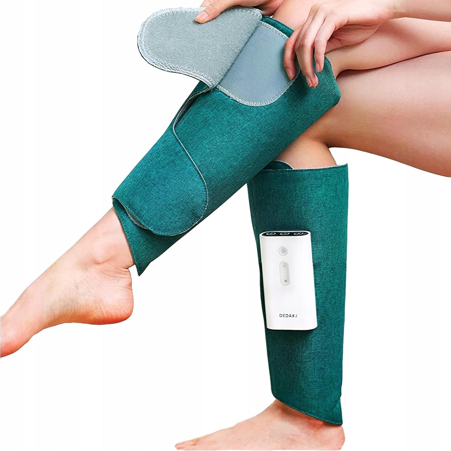 LEG MASSAGER DEDAKJ WIRELESS COMPRESSION CALF HEATED ADJUSTABLE