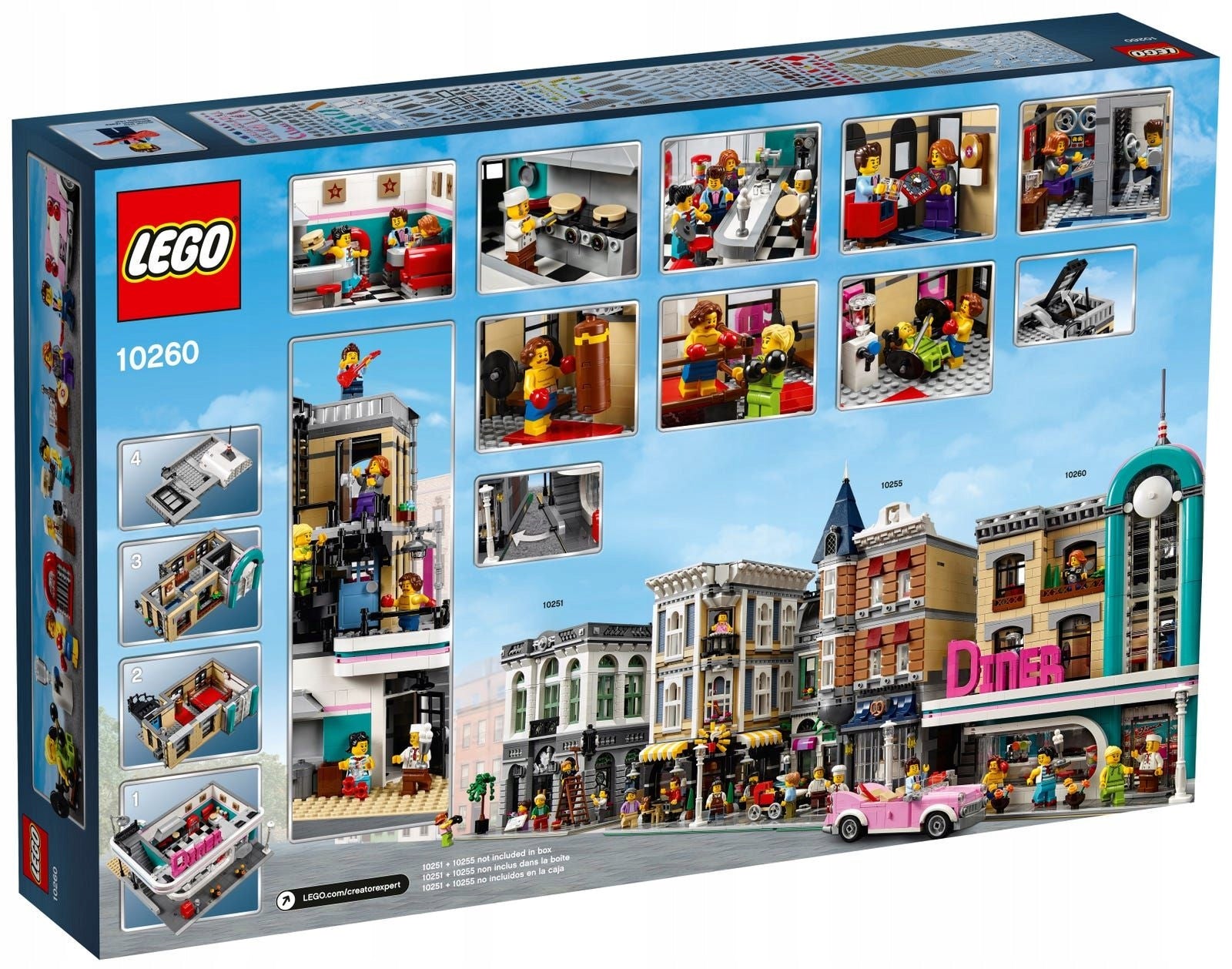 LEGO 10260 Creator Expert - Downtown Bistro Product number 10260