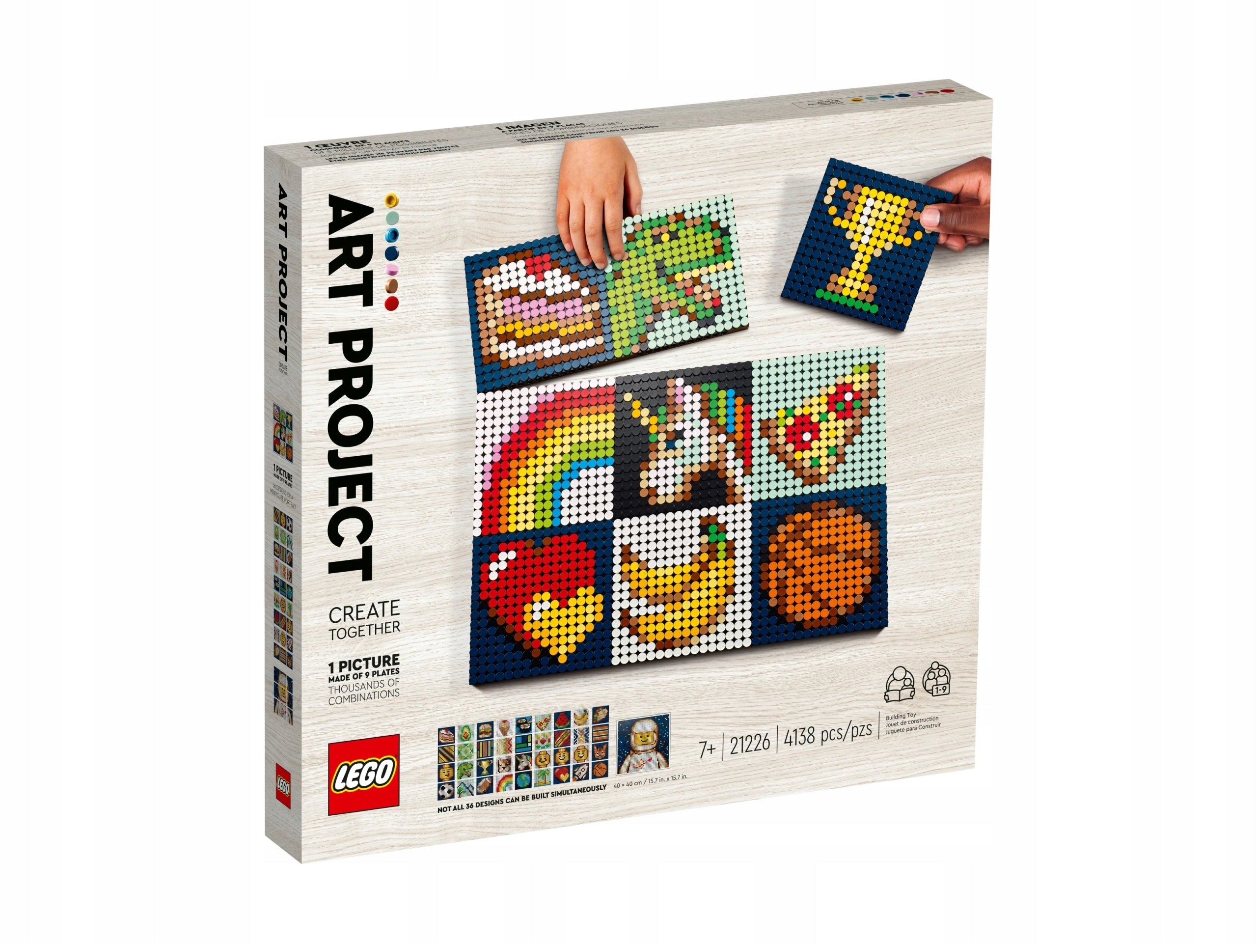 LEGO 21226 Art Let's create an artistic project together