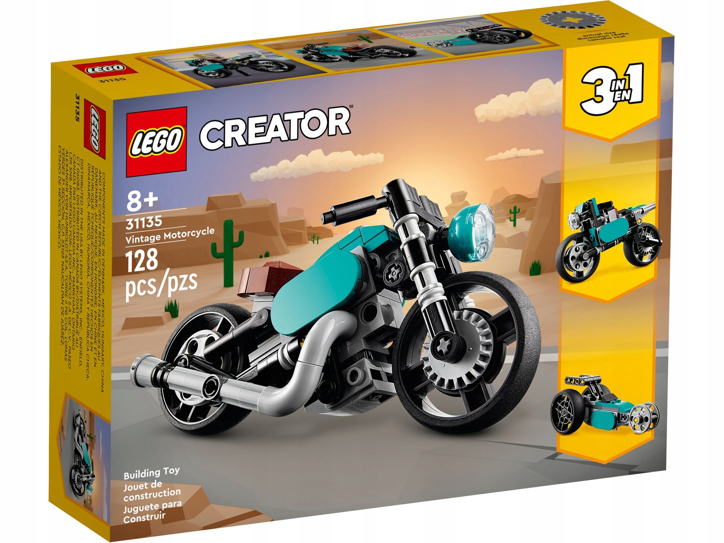 LEGO 31135 CREATOR 3IN1 - VINTAGE MOTORCYCLE