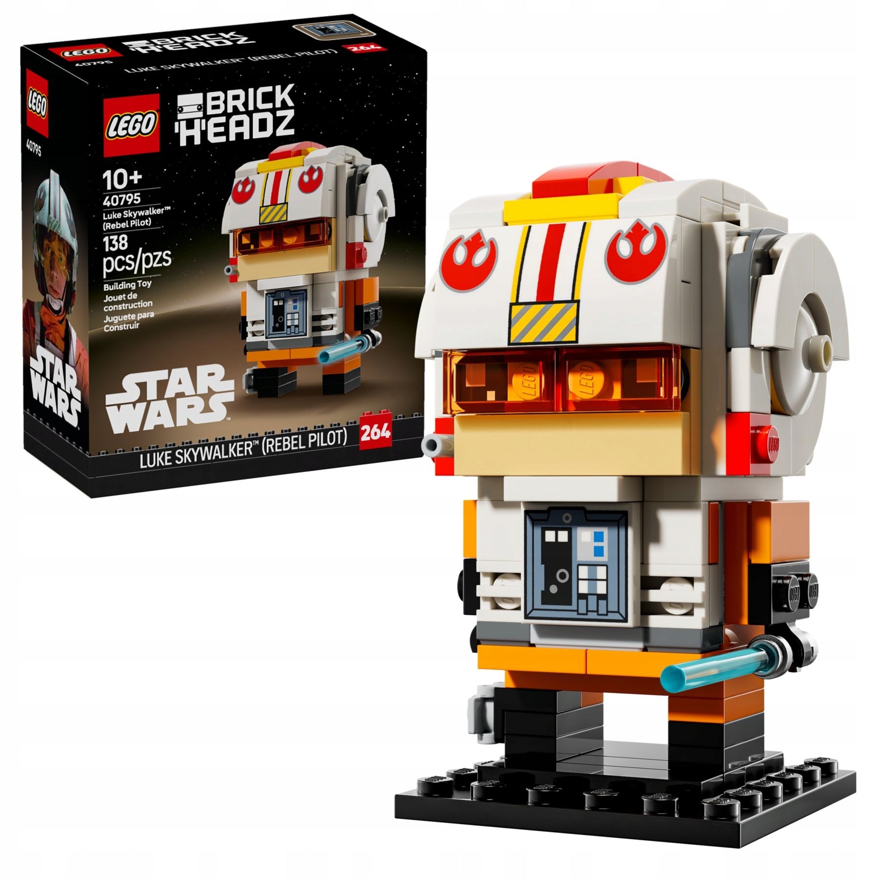 LEGO 40795 BrickHeadz - Luke Skywalker (Rebellion Pilot)