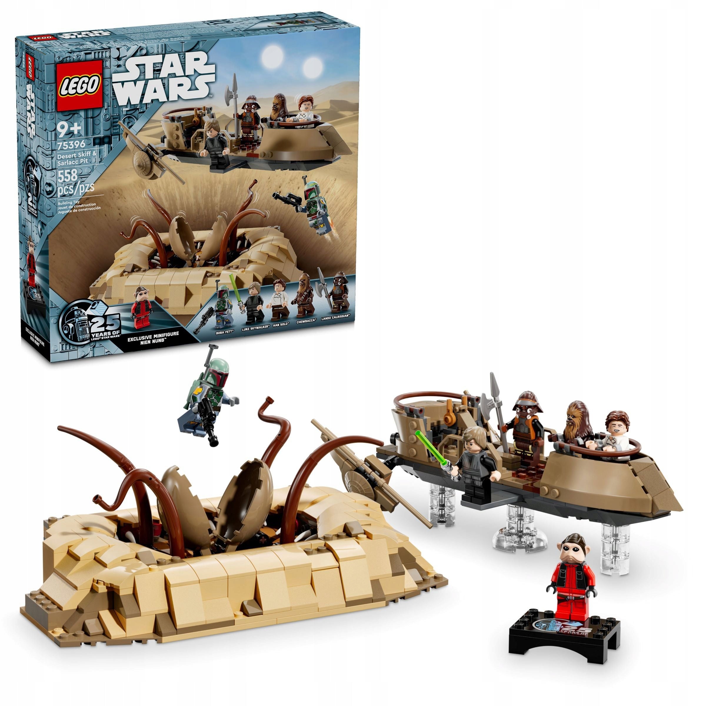 LEGO 75396 Star Wars Desert barge and sarlacca pit