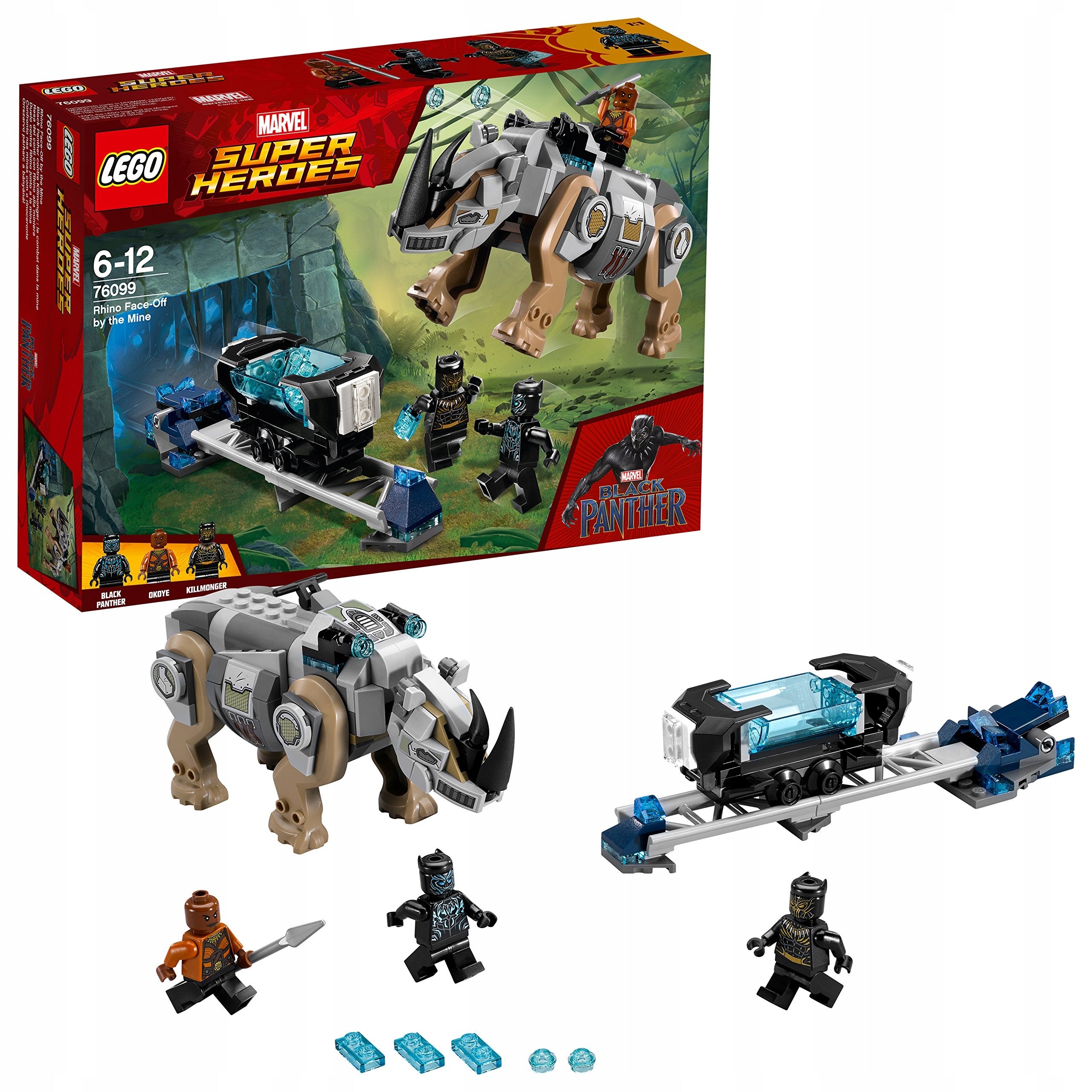 LEGO 76099 Marvel Super Heroes - Duel with rhino near the mine Product number 76099