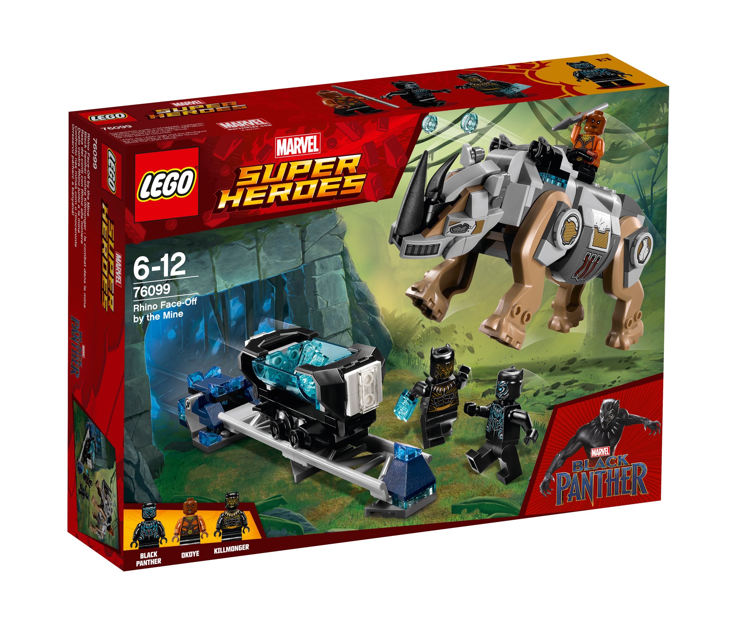 LEGO 76099 Marvel Super Heroes - Duel with rhino near the mine