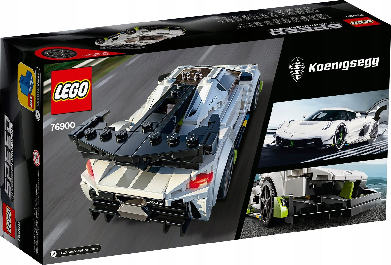 LEGO 76900 SPEED CHAMPIONS - KOENIGSEGG JESKO Packaging status original
