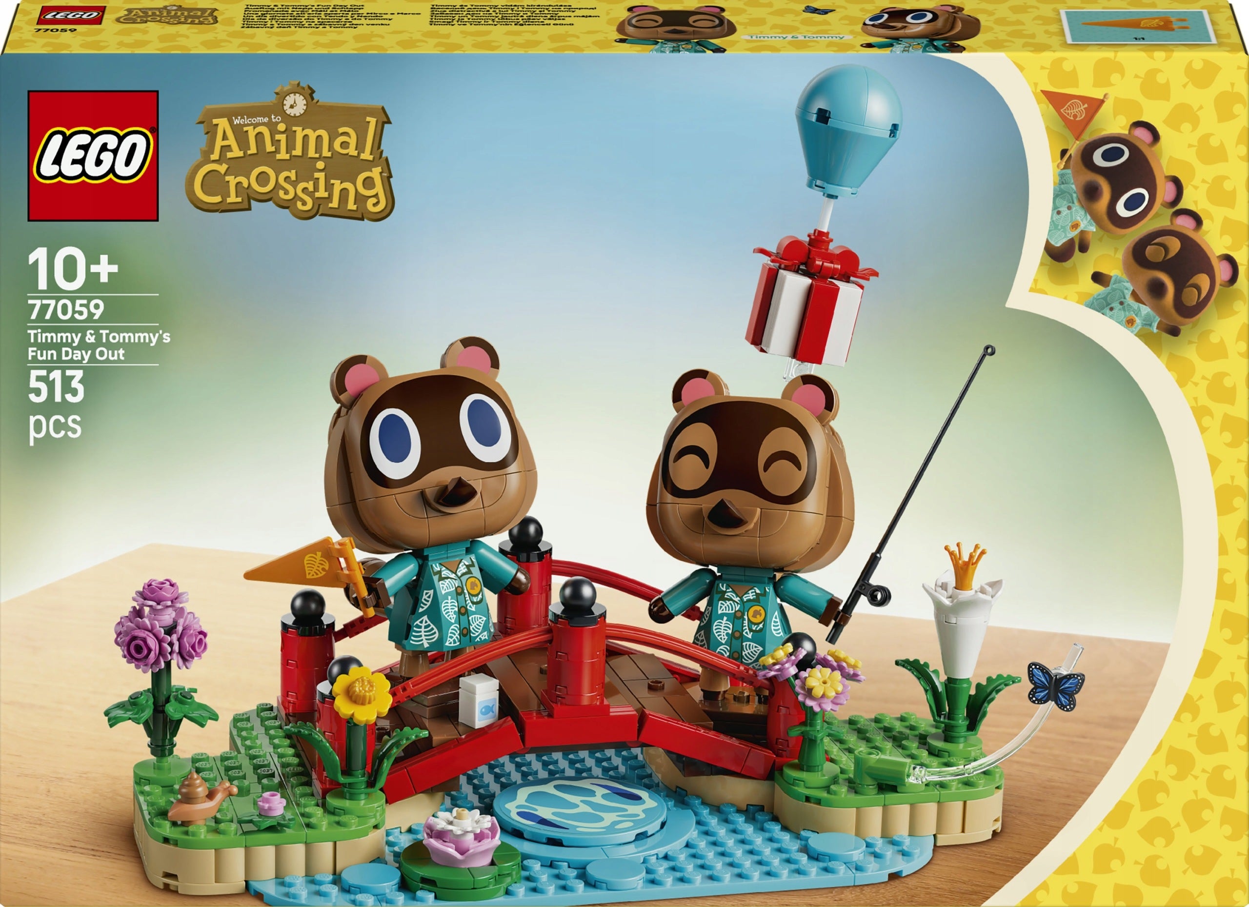 LEGO Animal Crossing Timmy and Tommy on a walk 77059