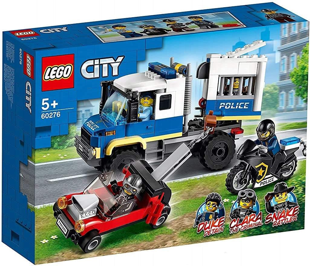 60276 LEGO® City Policijos kalinių furgonas
