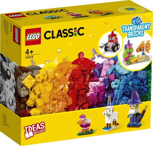 LEGO - CLASSIC - CREATIVE TRANSPARENT BLOCKS - 11013