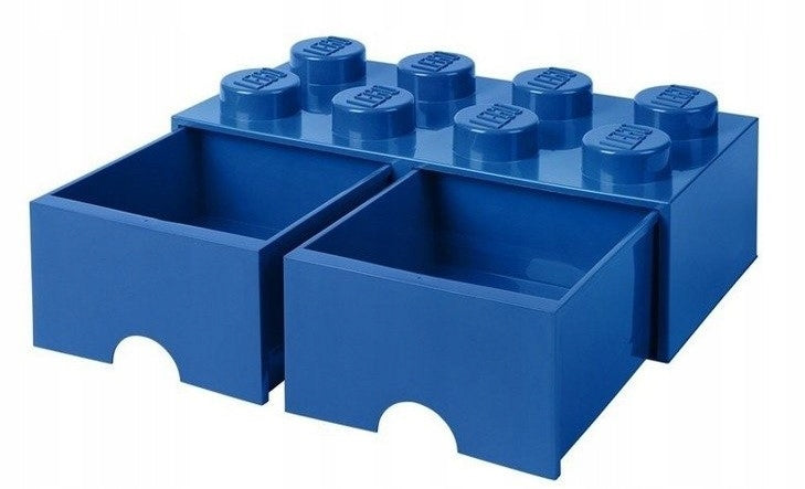 LEGO CONTAINER WITH DRAWERS BRICK 8 BLUE Product number 40061731