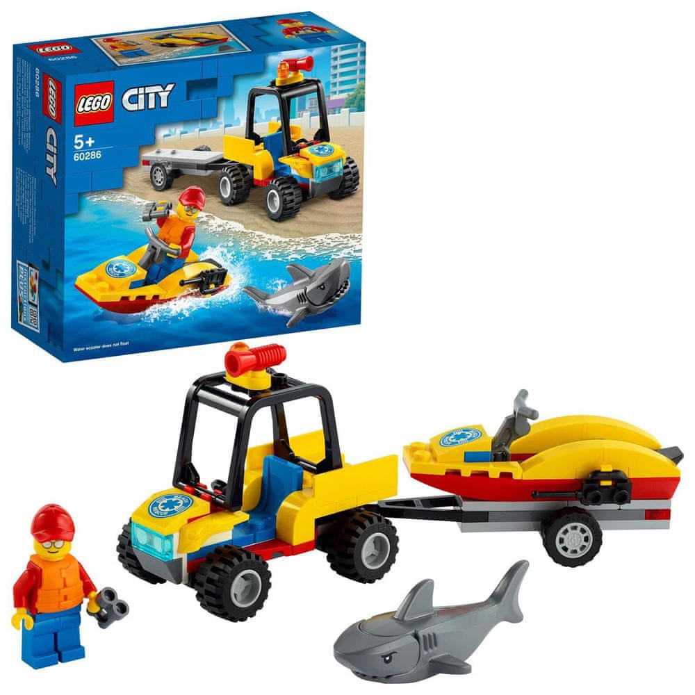 60286 LEGO® City Paplūdimio gelbėtojų visureigis
