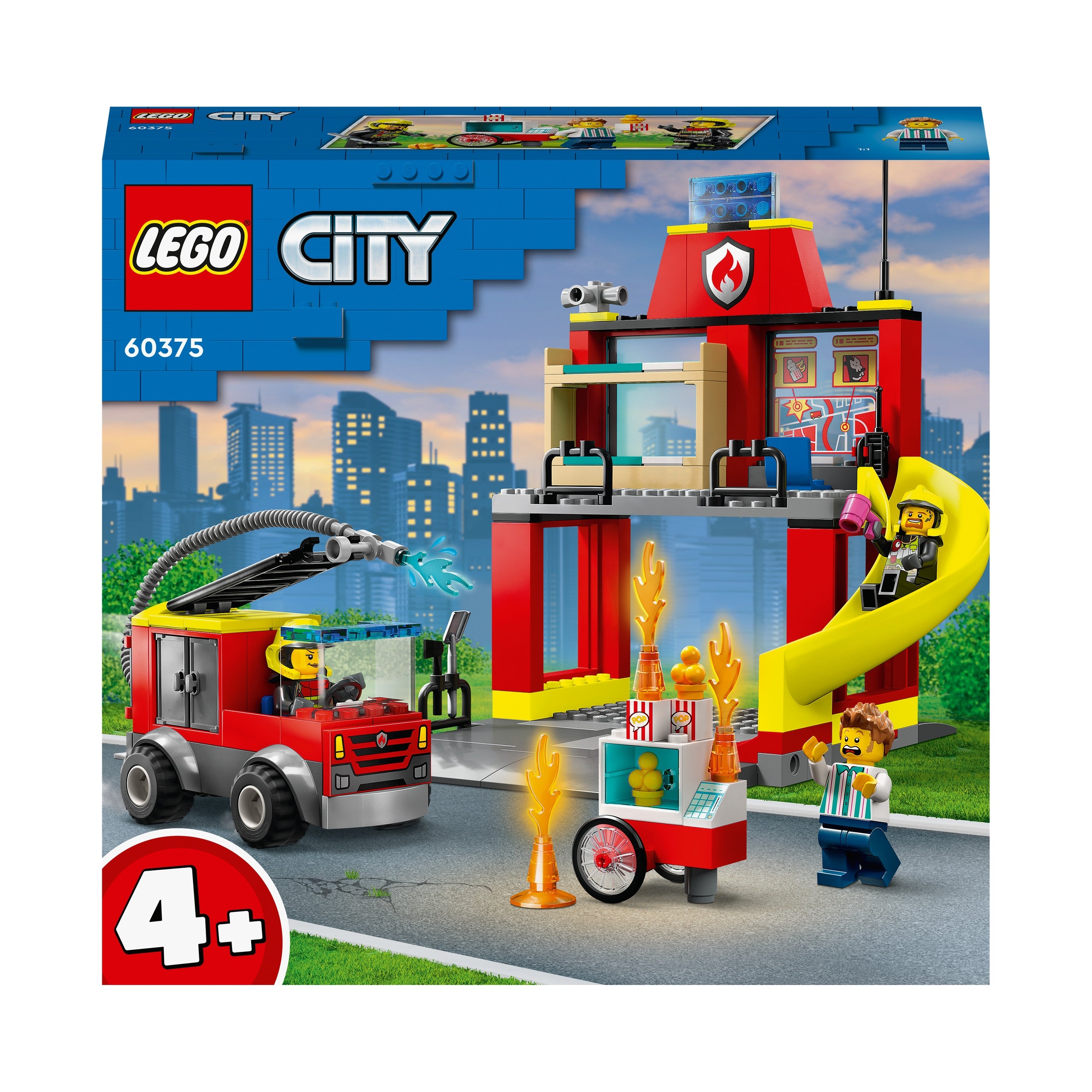 LEGO City 60375 Fire station and fire truck Product number 60375