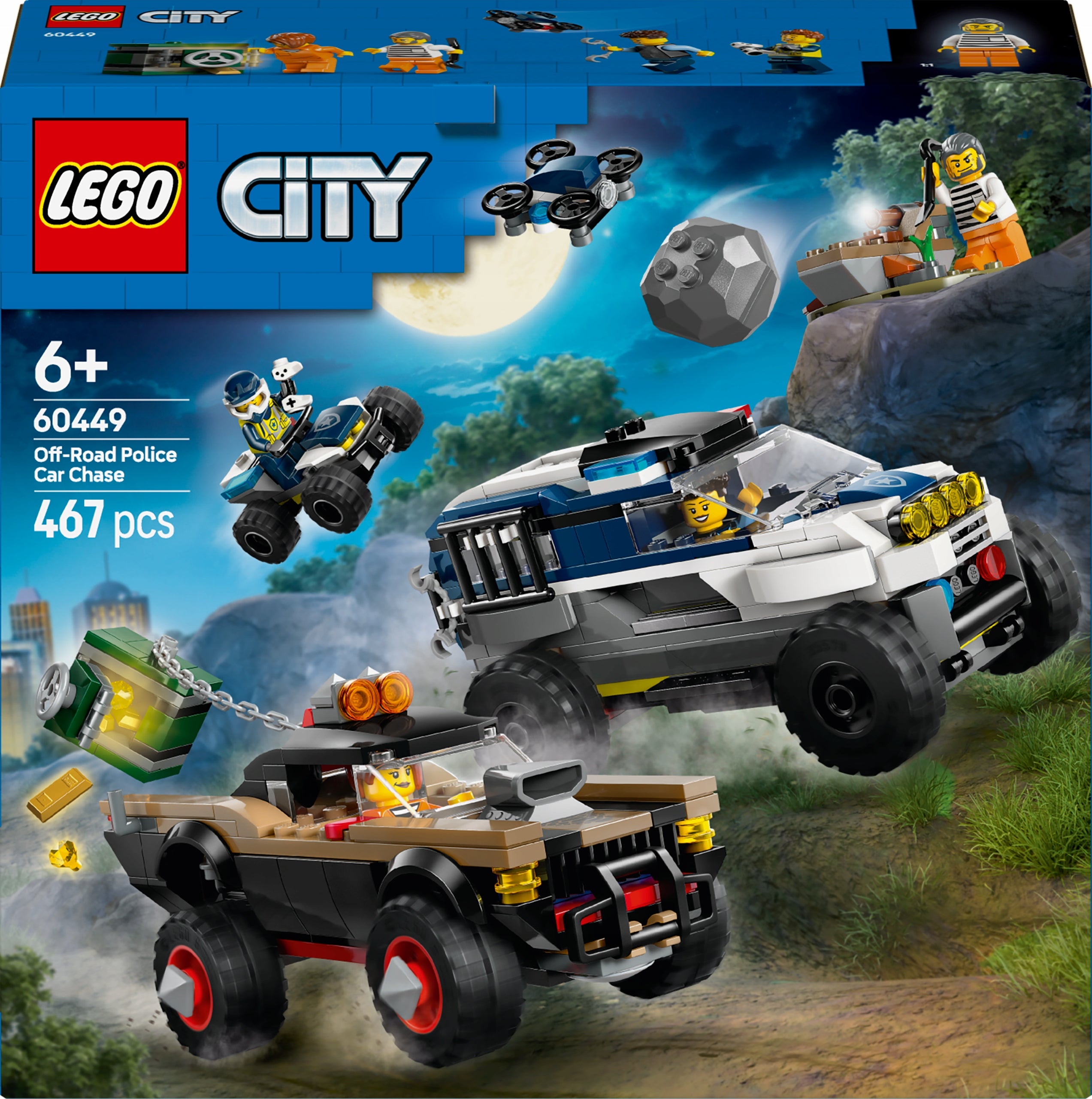 LEGO City Chasing a police truck 60449