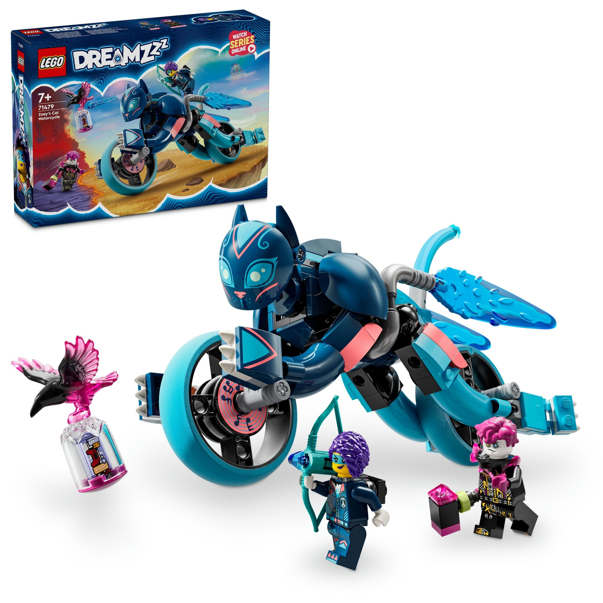 LEGO DREAMZzz 71479 Zoey Cat Motorcycle