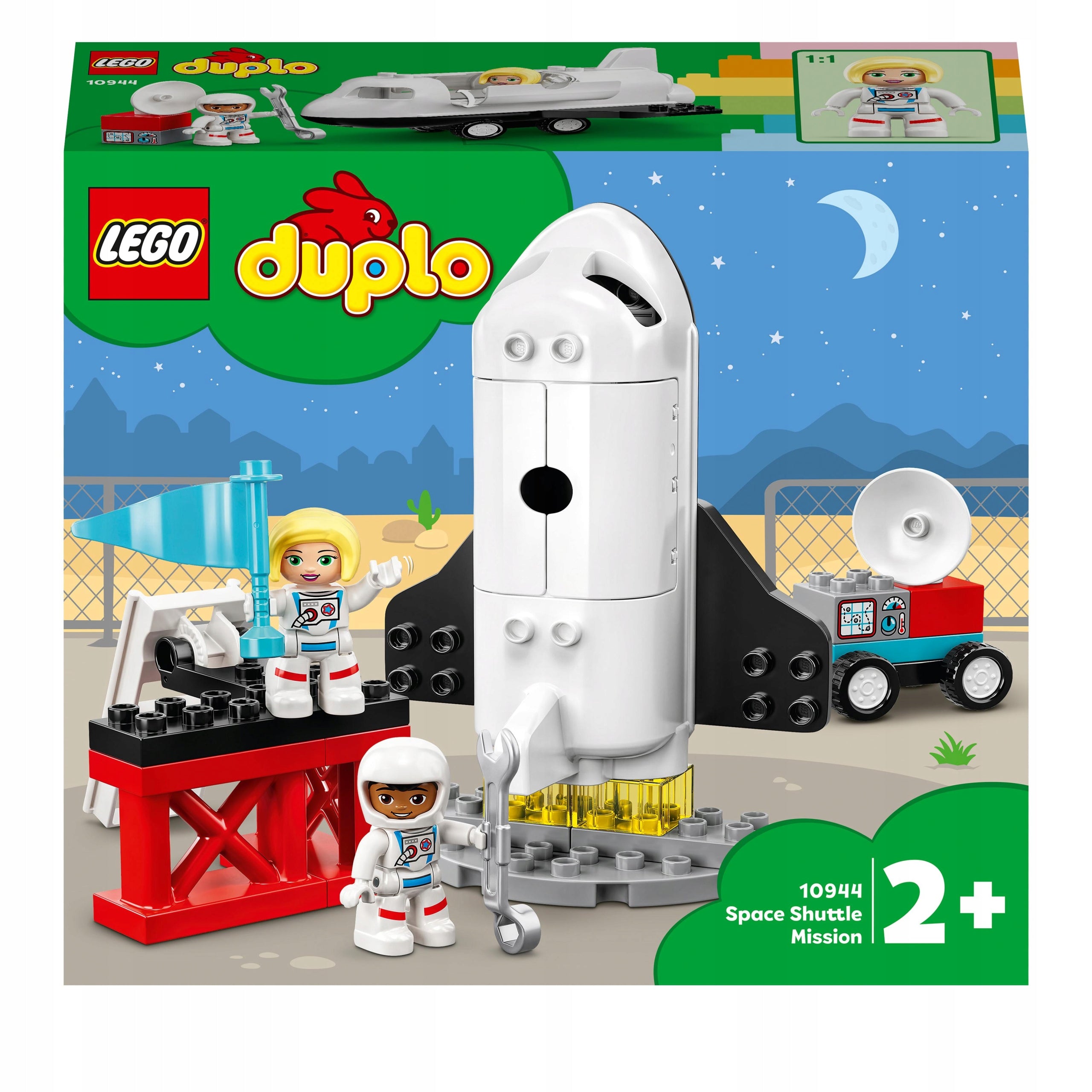10944 LEGO® DUPLO Daugkartinio erdvėlaivio misija