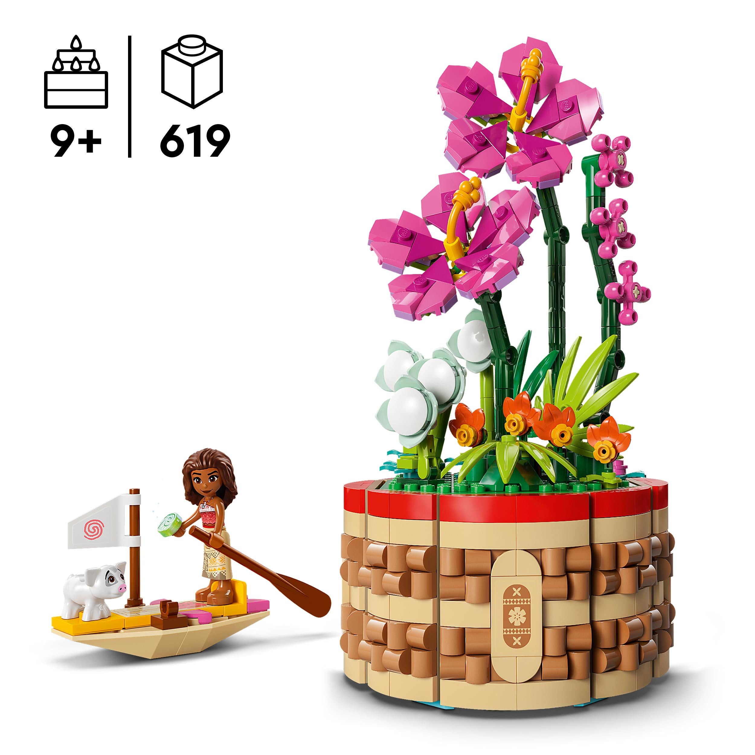 LEGO Disney 43252 Flower Pot Vaiana Brand LEGO