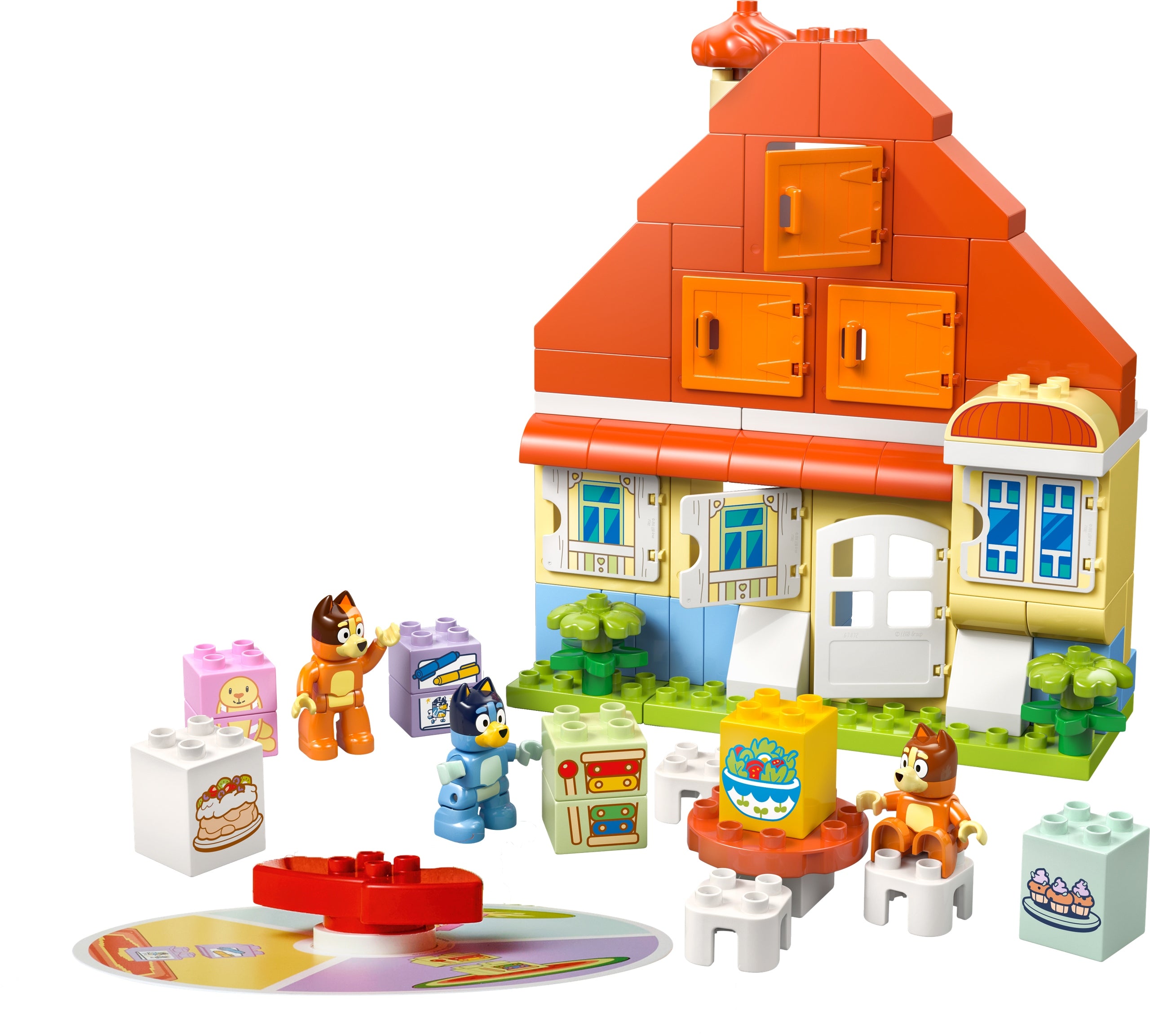 LEGO Duplo Bluey 10459 Blue Family House with Memory Game Brand LEGO