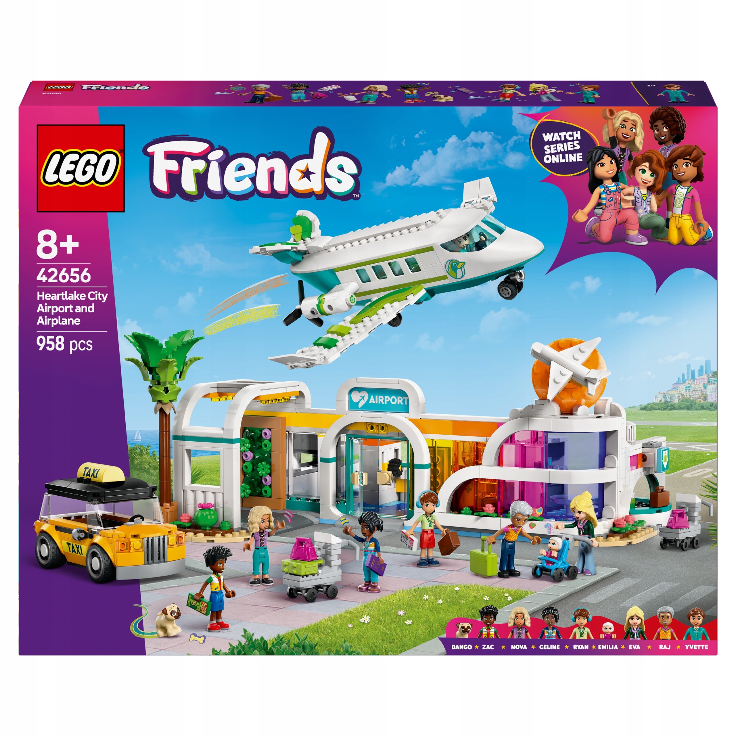 LEGO Friends Heartlake 42656 airport and airport