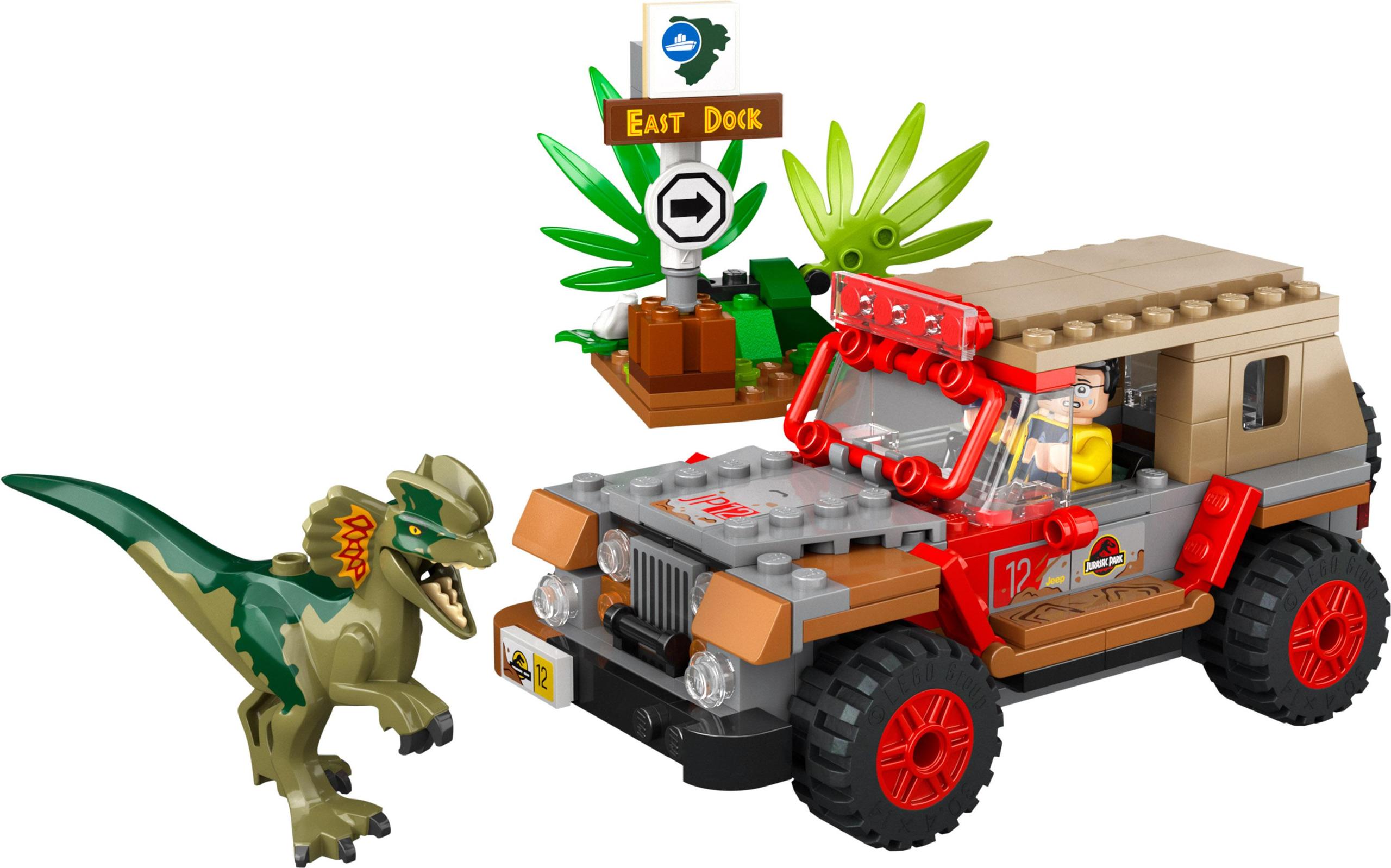 LEGO Jurassic World 76958 Dilophosaurus attack Packaging status original