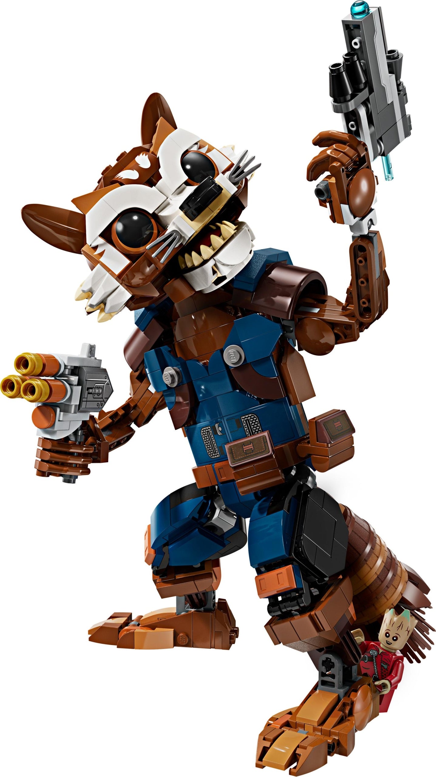 LEGO MARVEL 76282 Rocket and Little Groot Guardians of the Galaxy 566 el. Brand LEGO