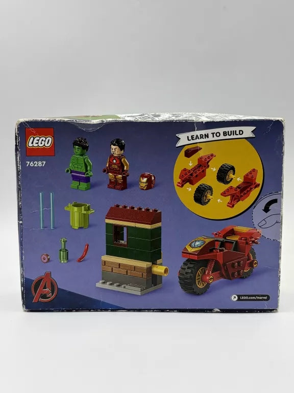 LEGO MARVEL 76287 IRON MAN BLOCKS WITH ROWING MACHINE AND HULK Brand LEGO