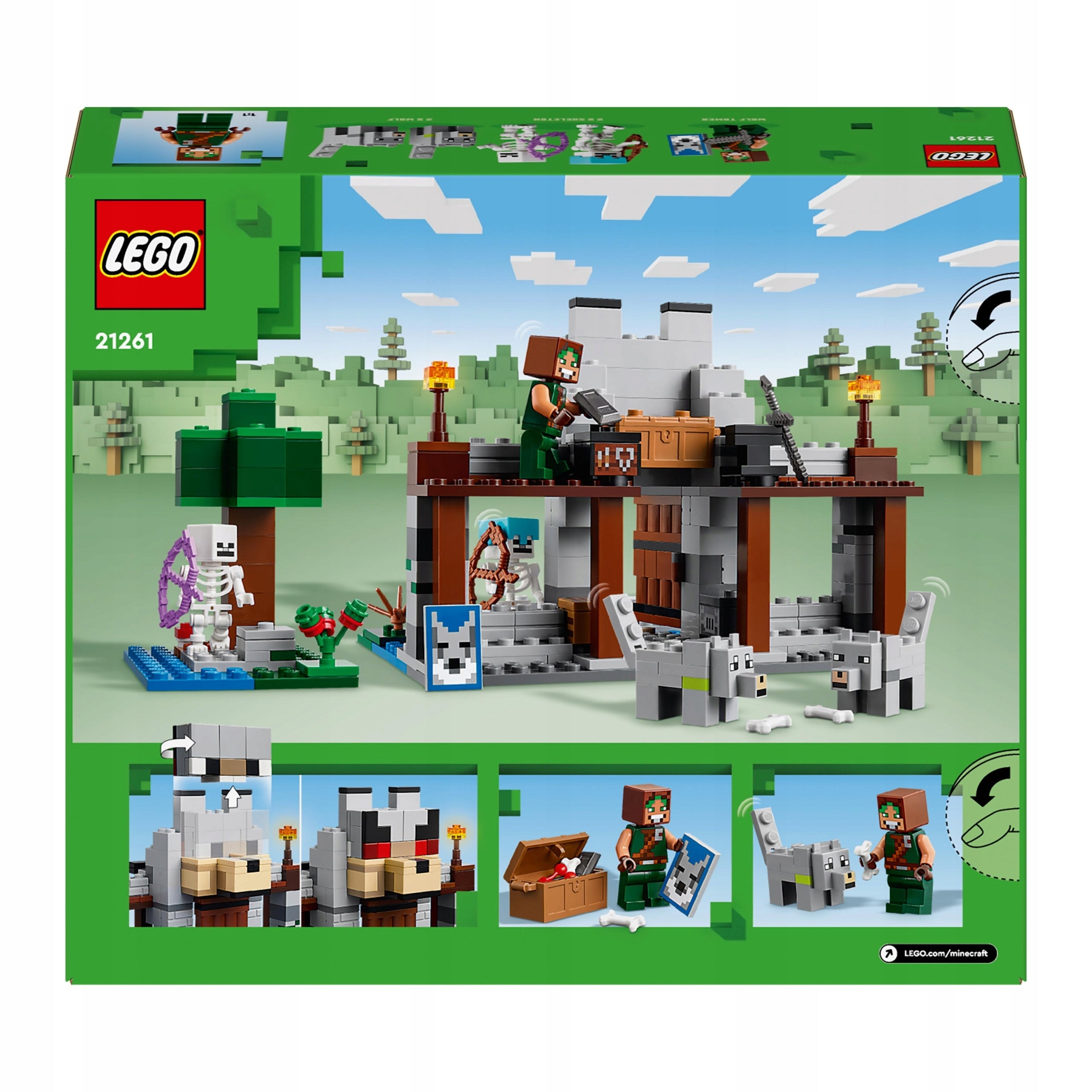 LEGO MINECRAFT 21261 Wolf's fortress Product number 21261