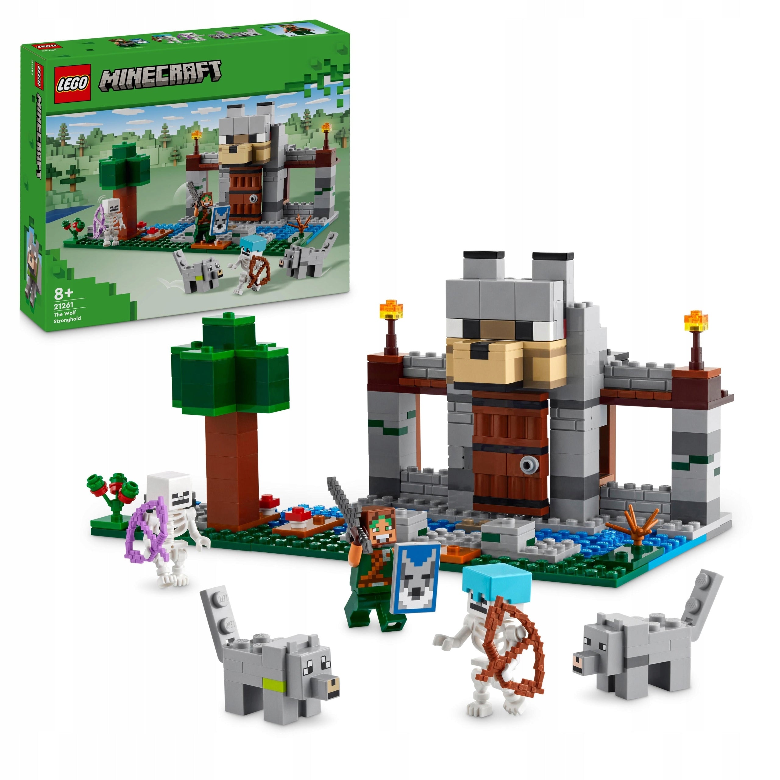 LEGO MINECRAFT 21261 Wolf's fortress