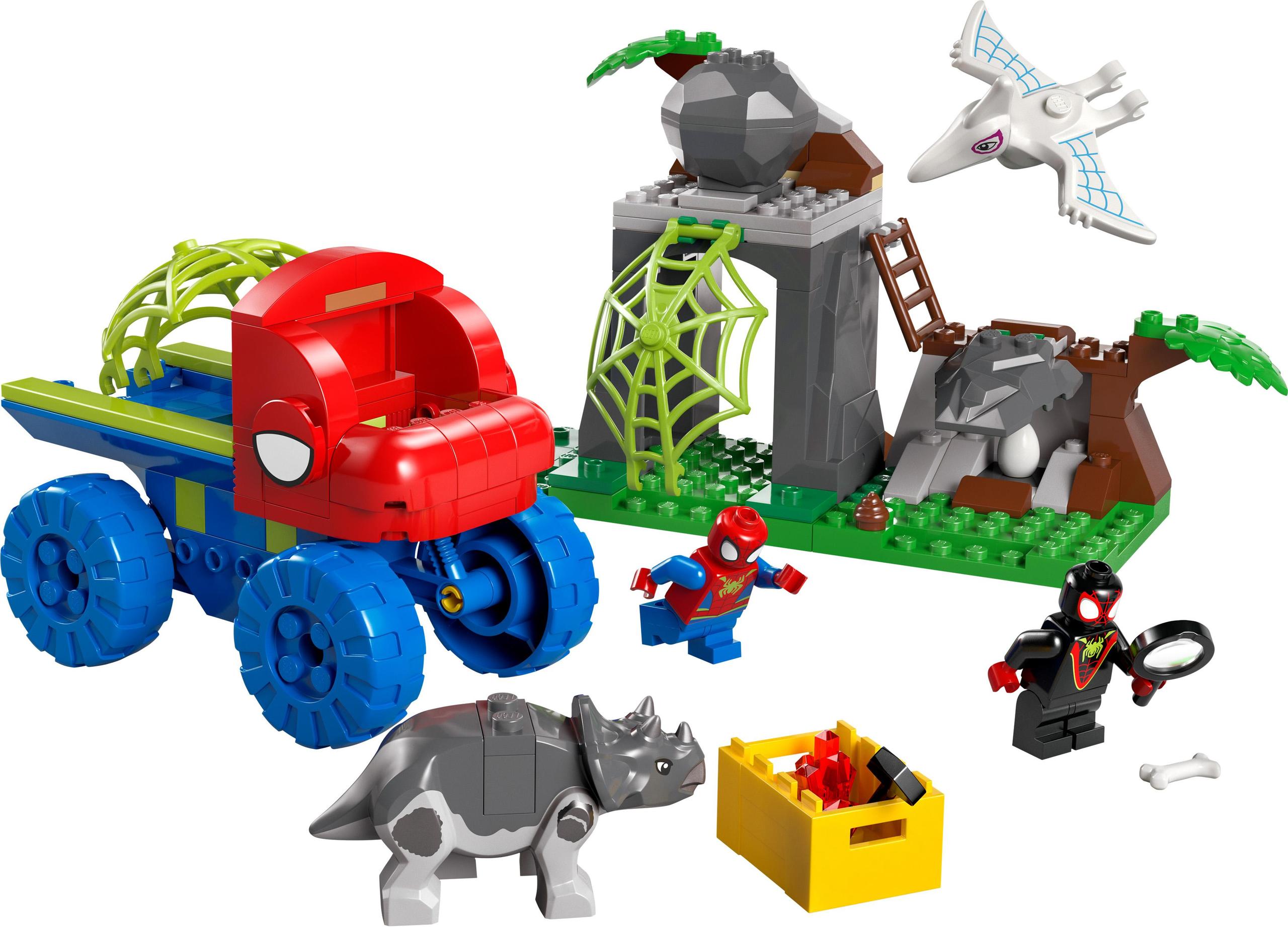 LEGO Marvel Spidey 11199 Spidey Team Rescue Mission in Dinoterenówka Product number 11199