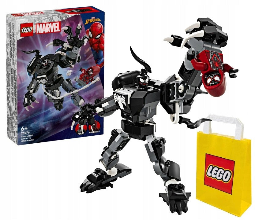 LEGO Marvel Super Heroes Venom Mechanical Armor vs. Miles Morales 76276
