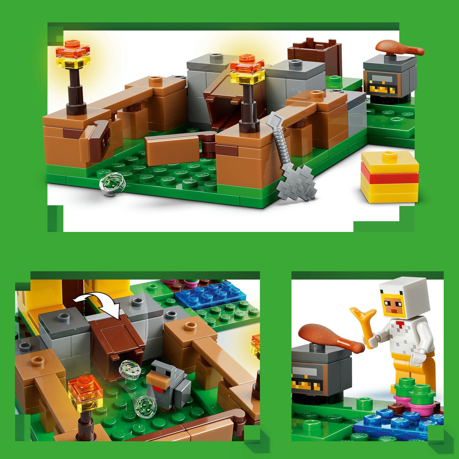 LEGO Minecraft 21585 Chicken Farm Product number 21585