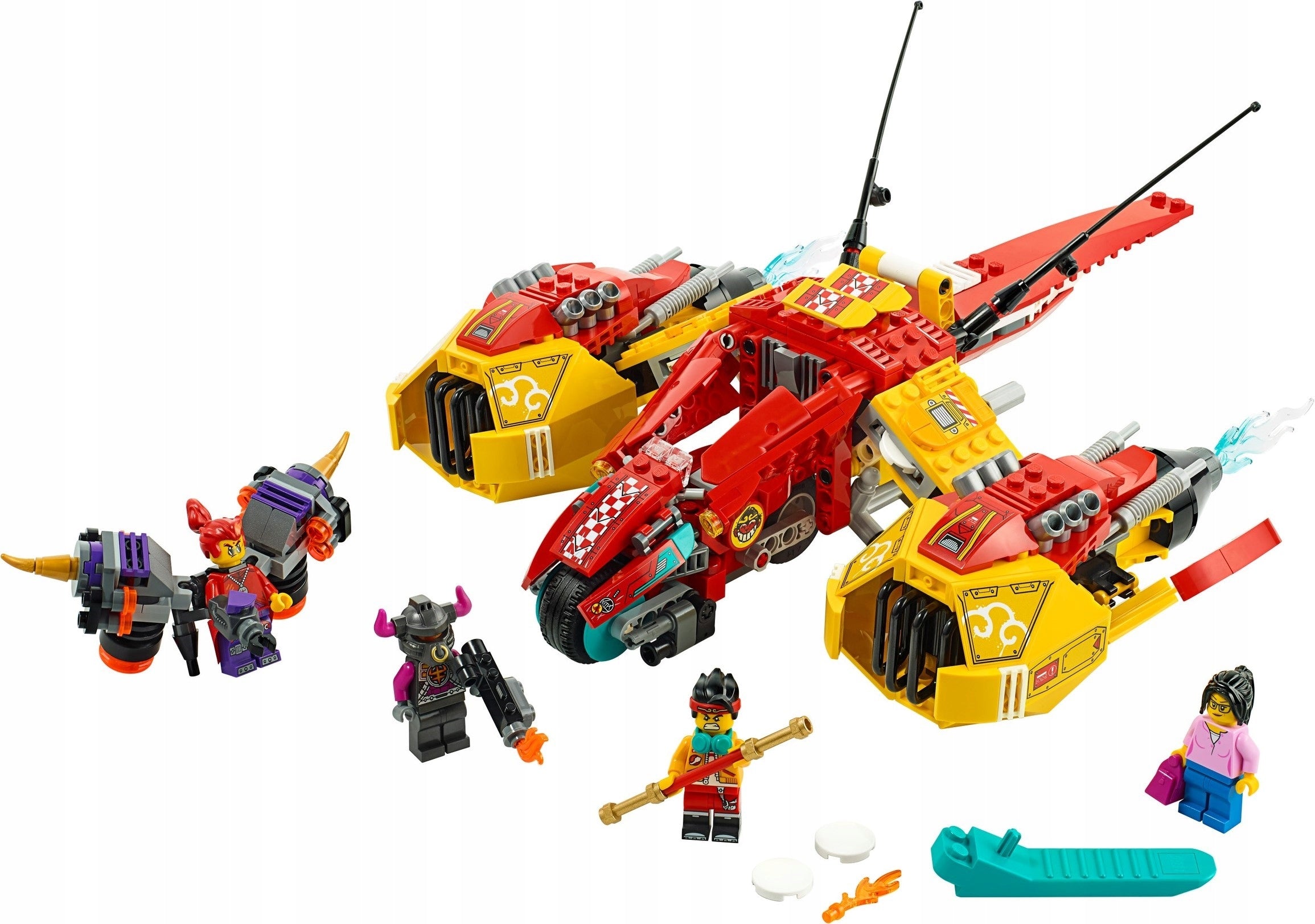LEGO Monkie Kid 80008 Letadlo Monkie Kid Brand LEGO