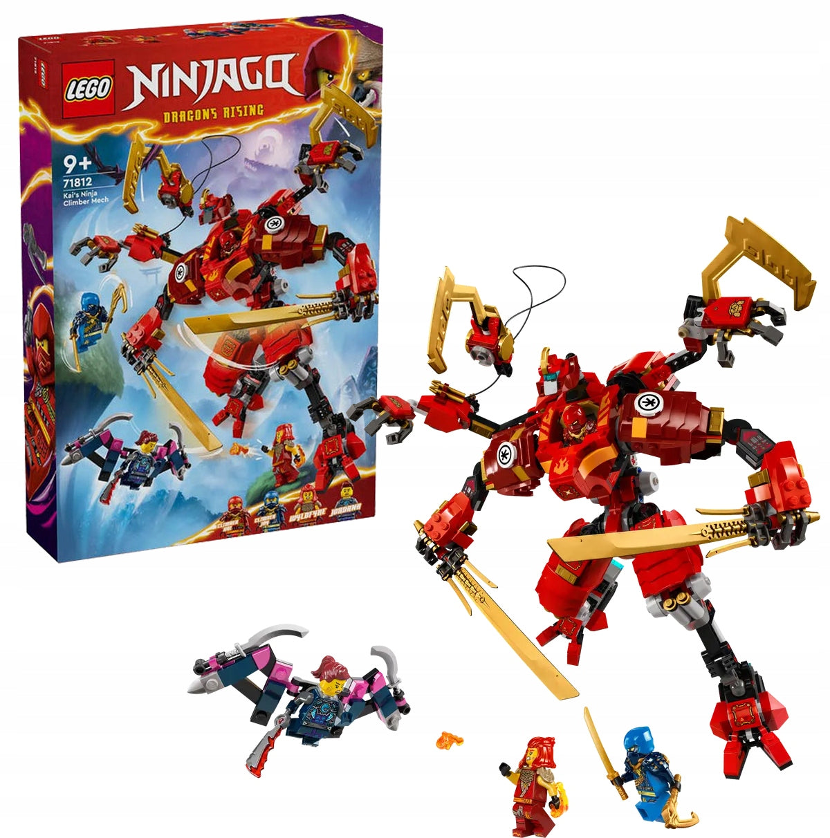 LEGO NINJAGO 71812 CLIMBING MOSS NINJA KAIA
