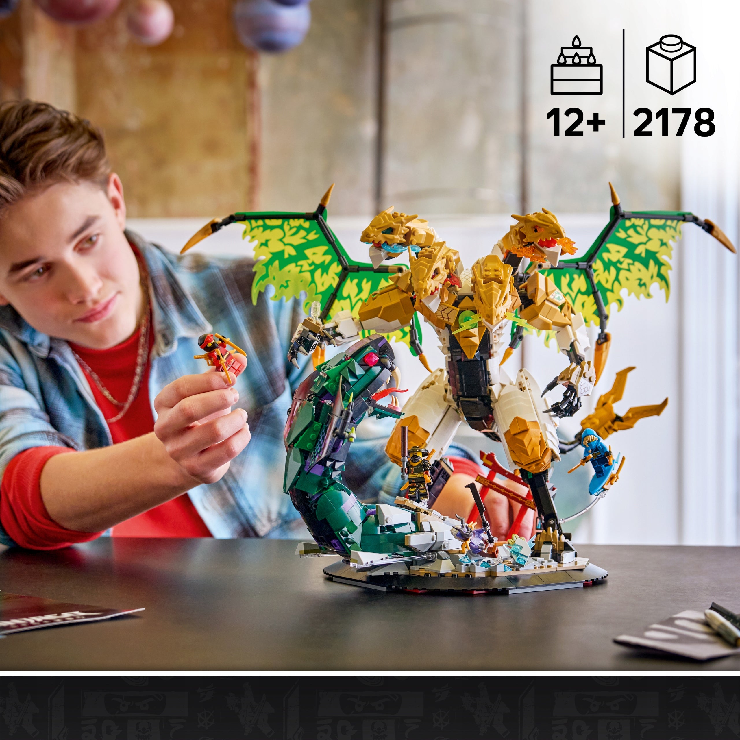 LEGO NINJAGO Battle against the ultradragon 71872 Brand LEGO