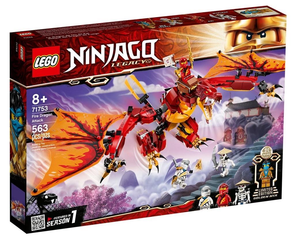 LEGO Ninjago 71753 Attack of the Fire Dragon