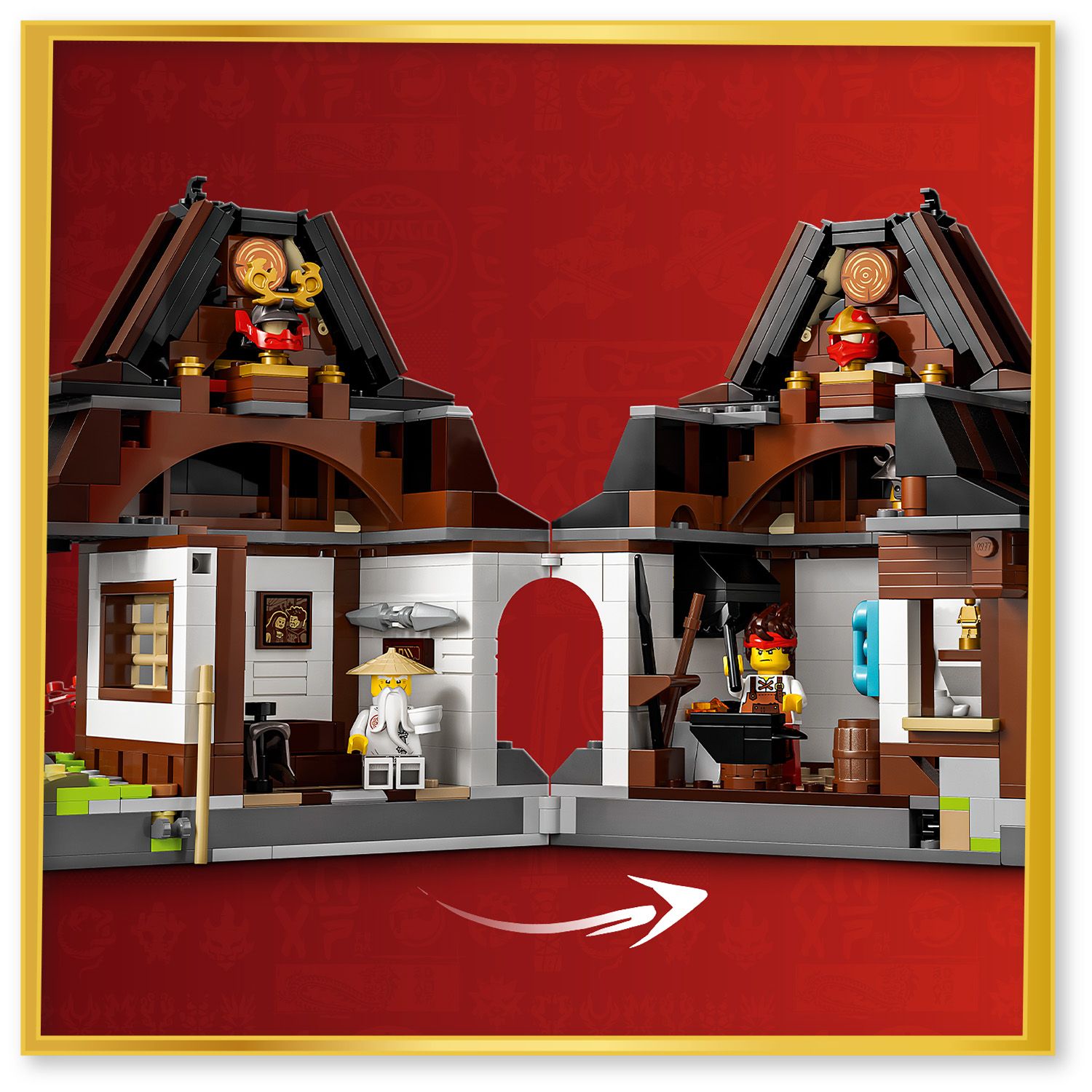 LEGO Ninjago 71858 Forge Four Weapons - 15th Anniversary Packaging status original