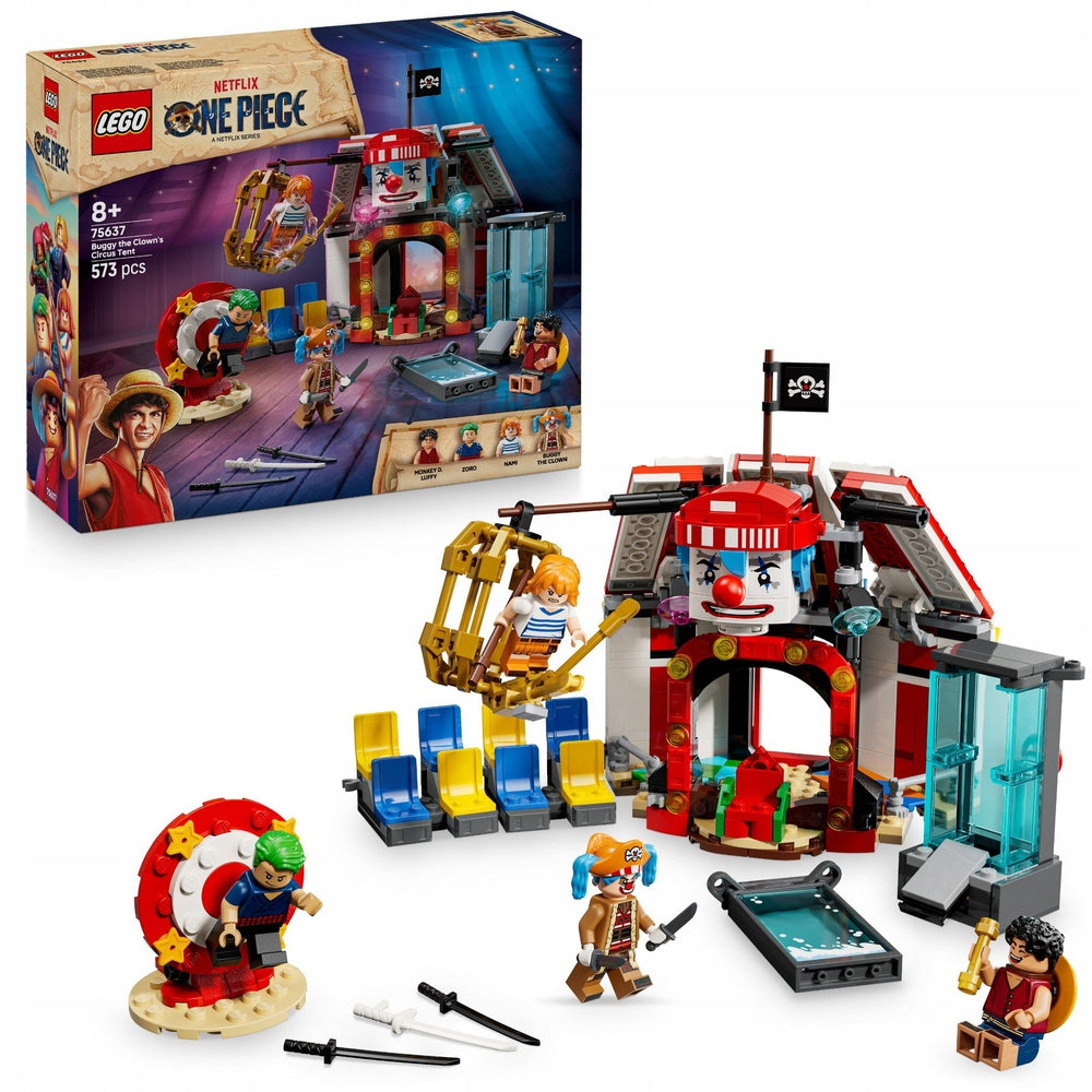 LEGO ONE PIECE 75637 Buggy clown and his circus tent Packaging status original