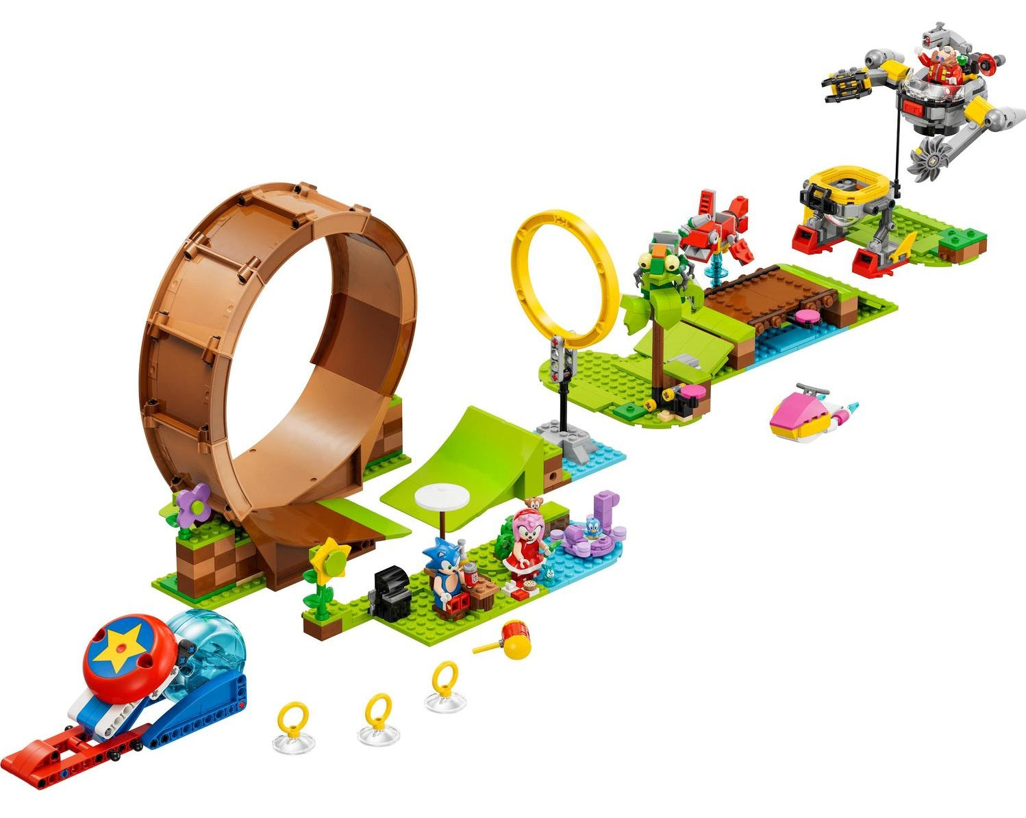 LEGO Sonic the Hedgehog 76994 Sonic's looped challenge in the Green Hill Zone Product number 76994