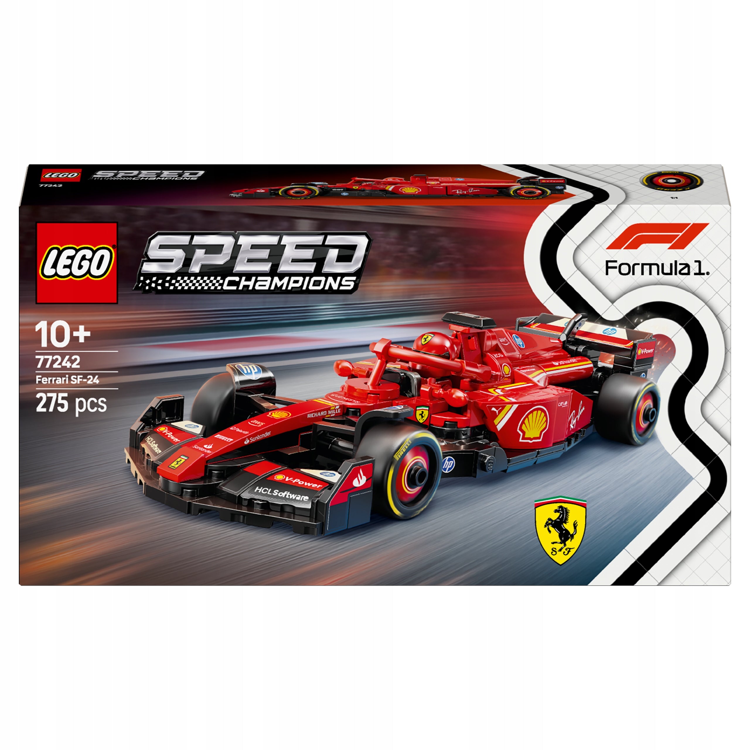 LEGO Speed Champions Ferrari SF-24 F1 Race Car 77242